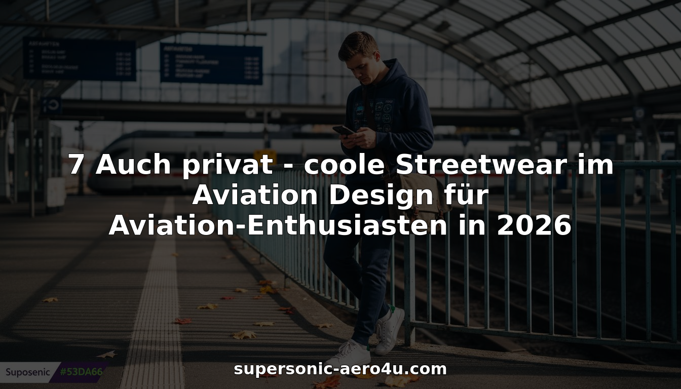 Streetwear im Fliegerstil – direkt am S-Bahnhof.