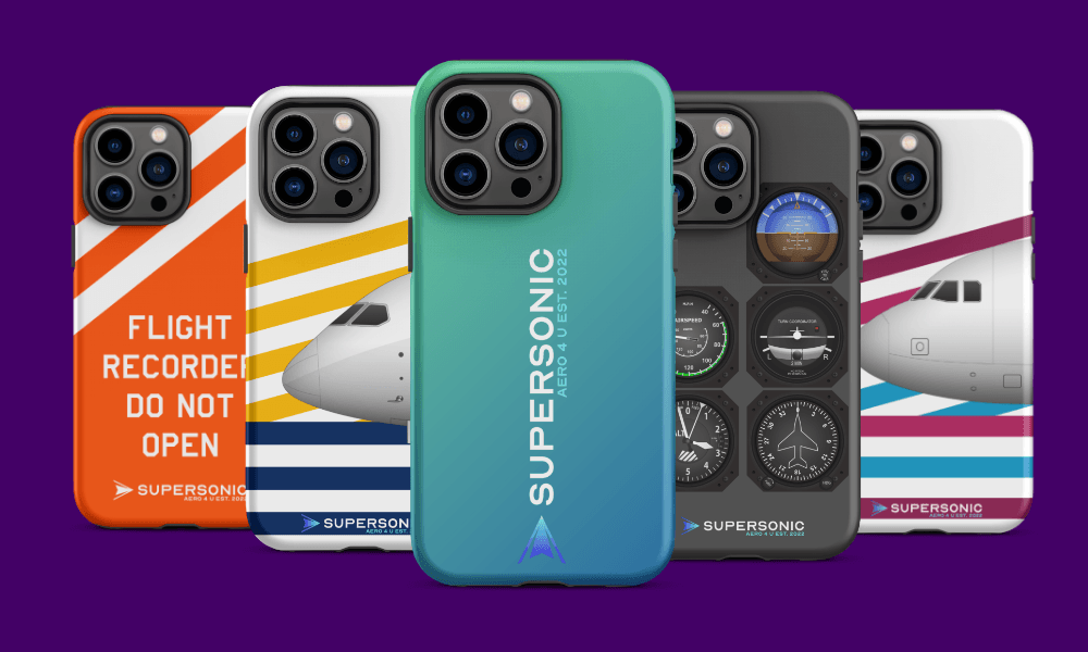 Elevate Your Style with Aviation Themed iPhone Cases at Supersonic Aero 4U - SUPERSONIC aero 4U