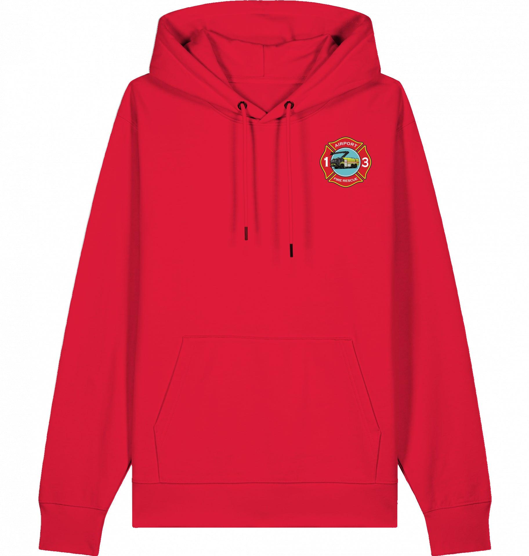 Aviation Airport Fire Rescue ARFF Crash Crew Hoodie für Piloten, Crews, Kinder & Planespotter made by SUPERSONIC aero 4U