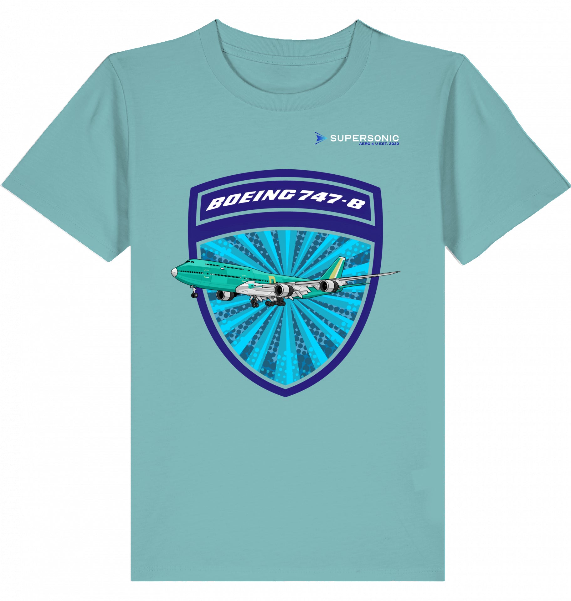 Boeing Kinder Tshirt, Boeing 747 Jumbojet Tshirt, Kids Tshirt Jumbojet, Kids Shirt 747-8