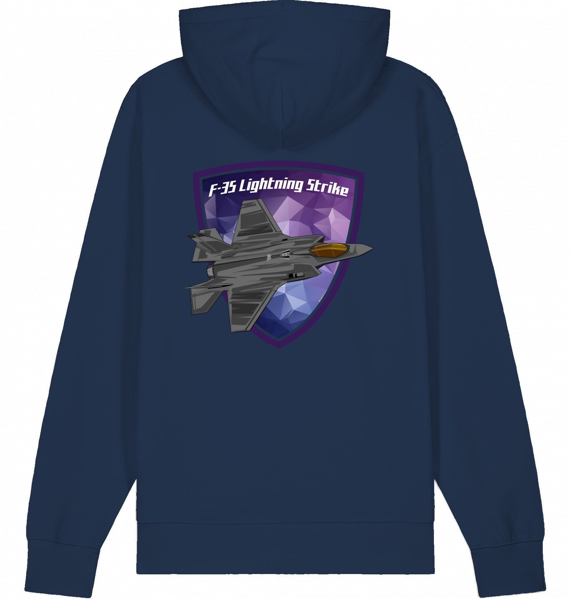 Aviation Flugzeug Hoodie Lockheed Martin F-35 Lightning Strike French Navy für Piloten, Crews, Kinder & Planespotter made by SUPERSONIC aero 4U