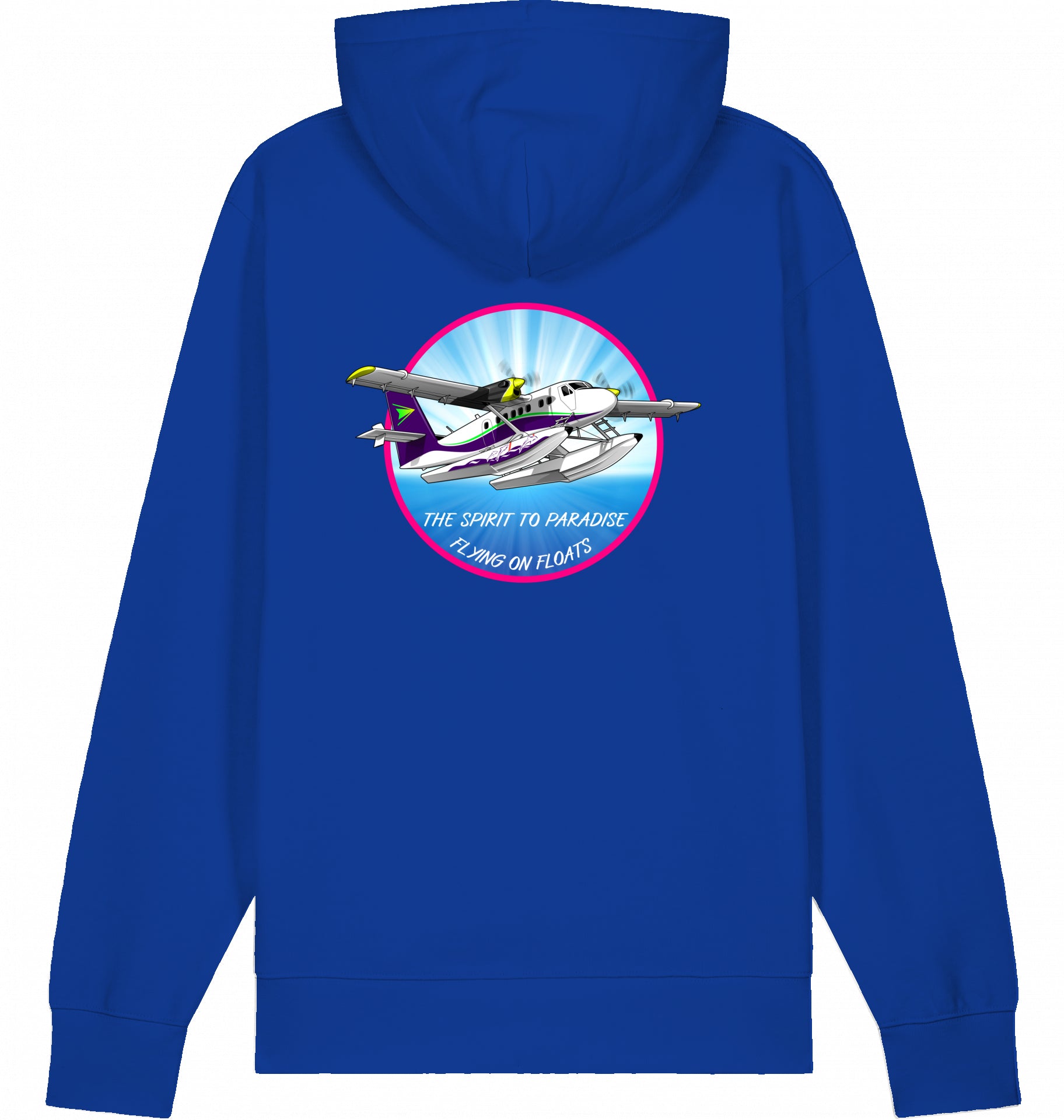 Flugzeug Hoodie DHC-6 Twinotter in Paradise