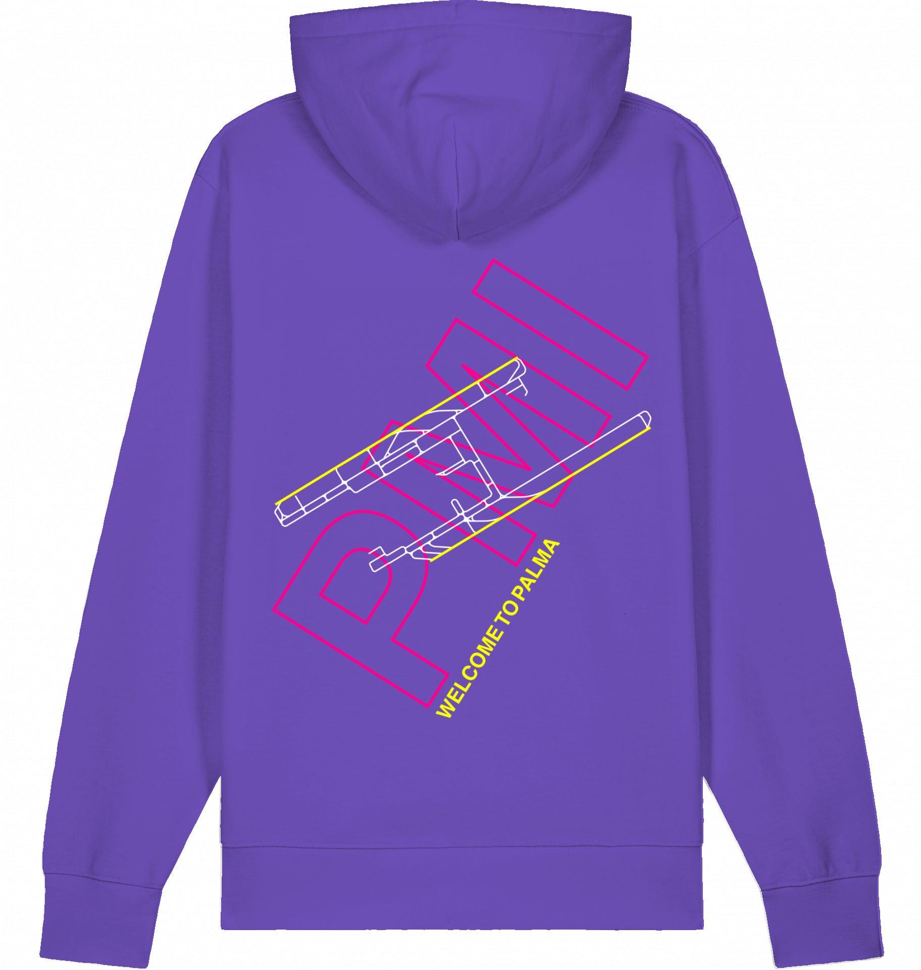 Aviation Palma de Mallorca PMI Airport Hoodie 2.0 Purple Love für Piloten, Crews, Kinder & Planespotter made by SUPERSONIC aero 4U