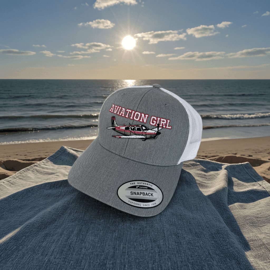 Aviation Supersonic Trucker Cap - Stylische Aviation Fashion für Aviation Girls für Piloten, Crews, Kinder & Planespotter made by SUPERSONIC aero 4U