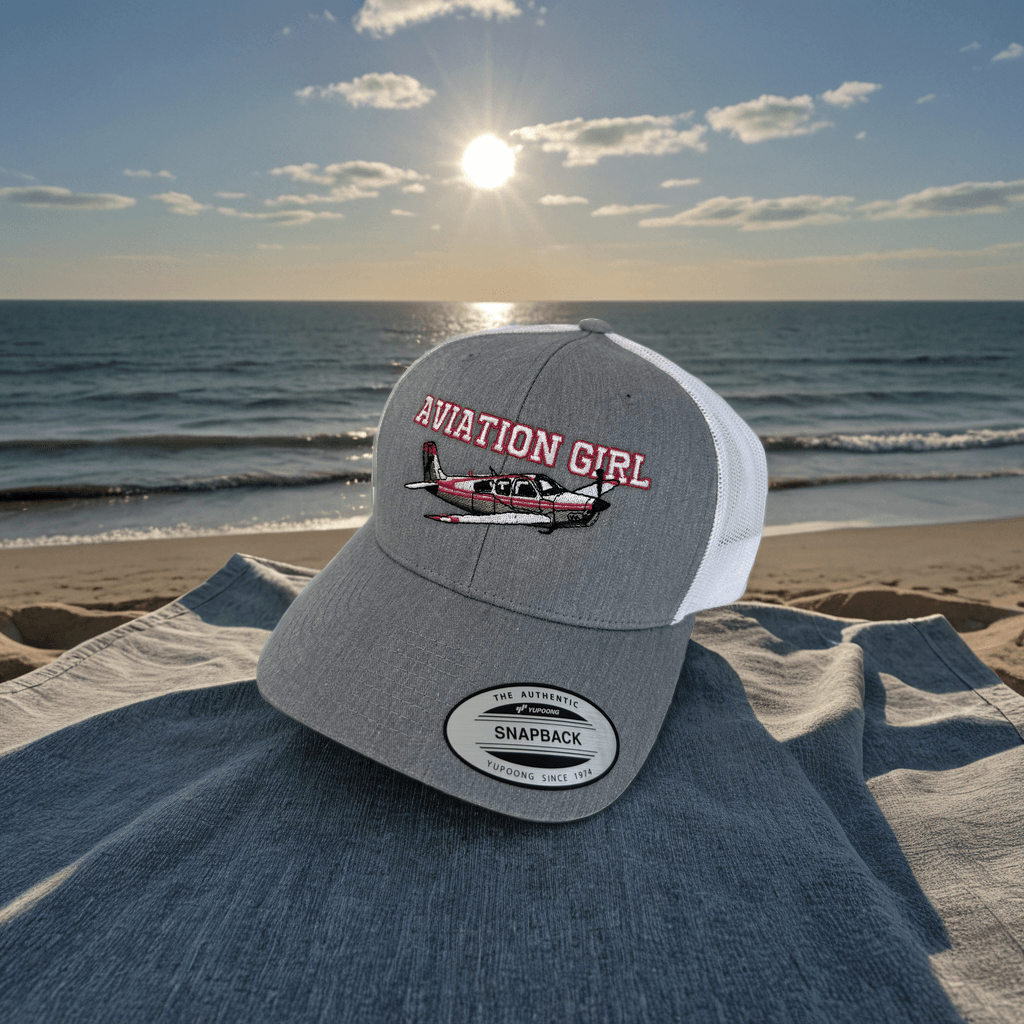 Aviation Supersonic Trucker Cap - Stylische Aviation Fashion für Aviation Girls für Piloten, Crews, Kinder & Planespotter made by SUPERSONIC aero 4U