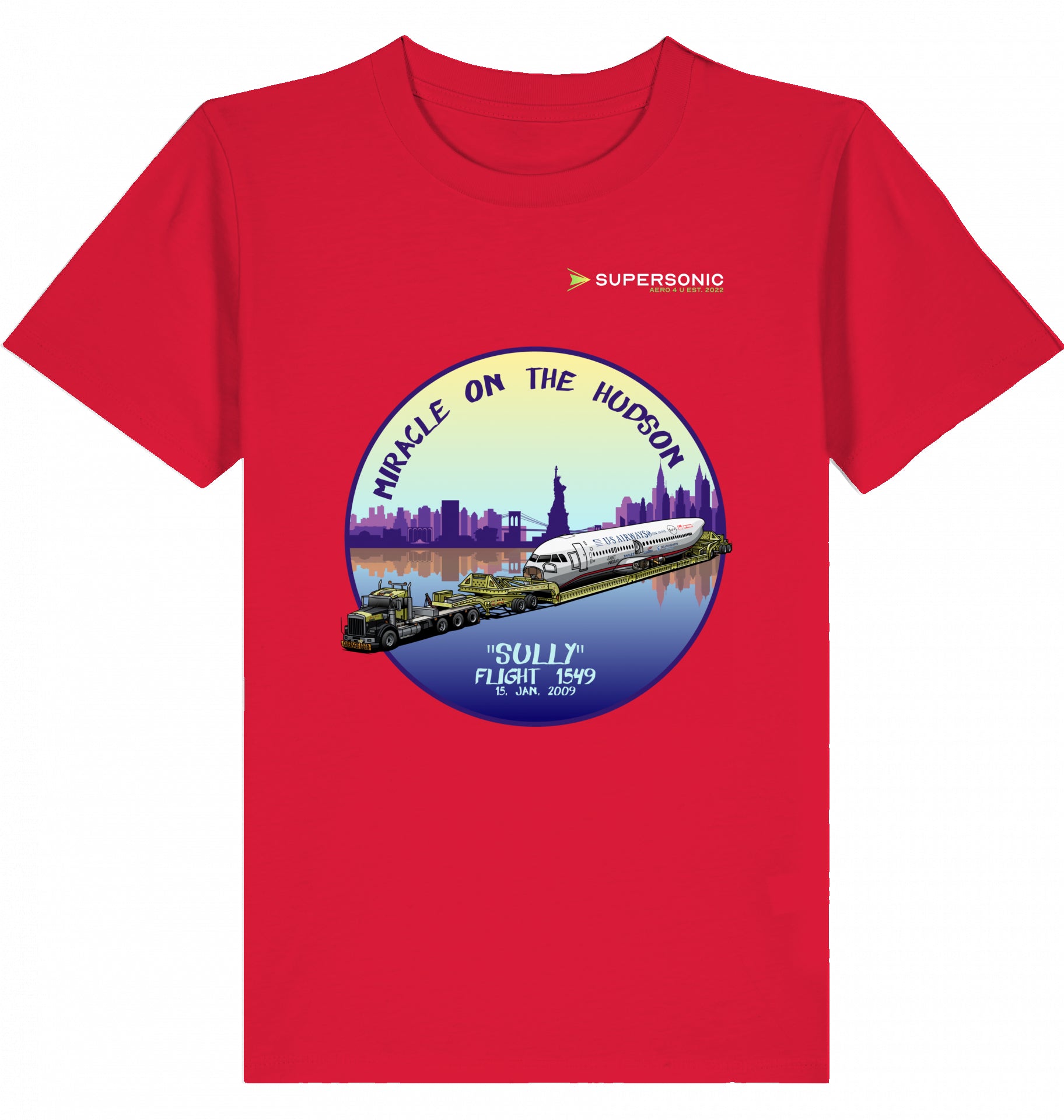 Airbus Tshirt Kinder, Airbus A320 Tshirt Kids, Captain Sullenberger Tshirt, Sully Tshirt Kinder, Flight 1549 Tshirt