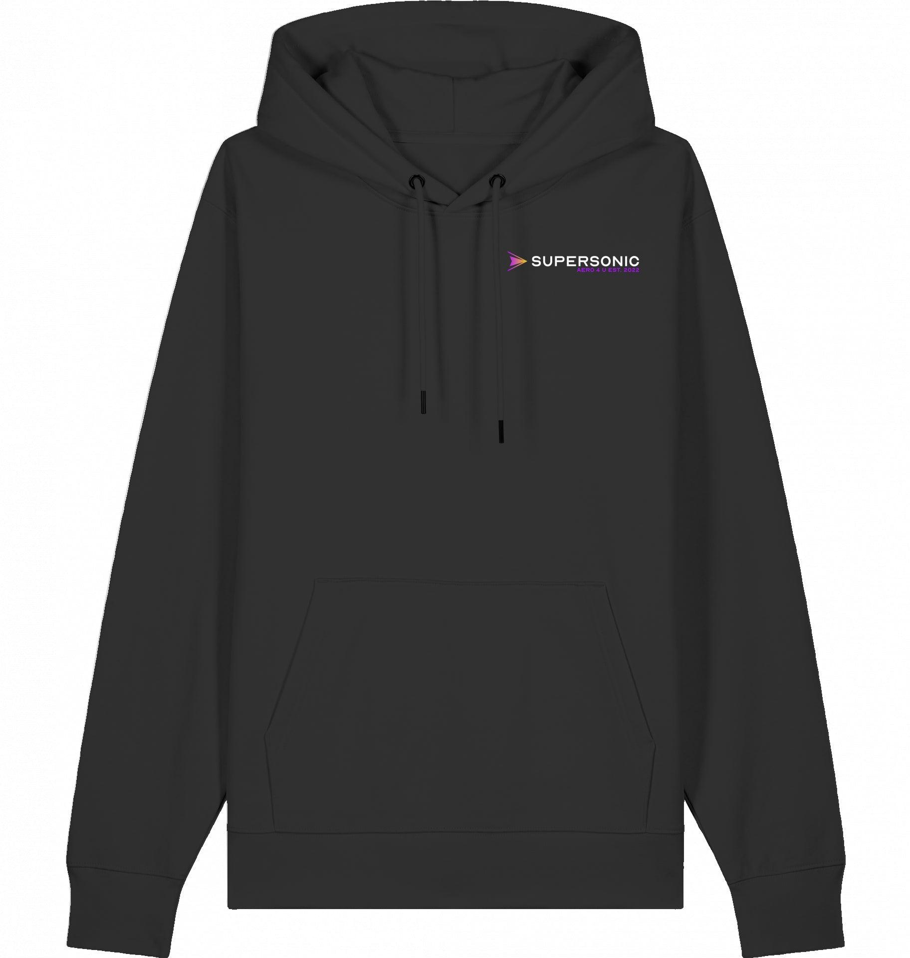 Aviation Flugzeug Hoodie F-35 Lightning II Jet Black für Piloten, Crews, Kinder & Planespotter made by SUPERSONIC aero 4U