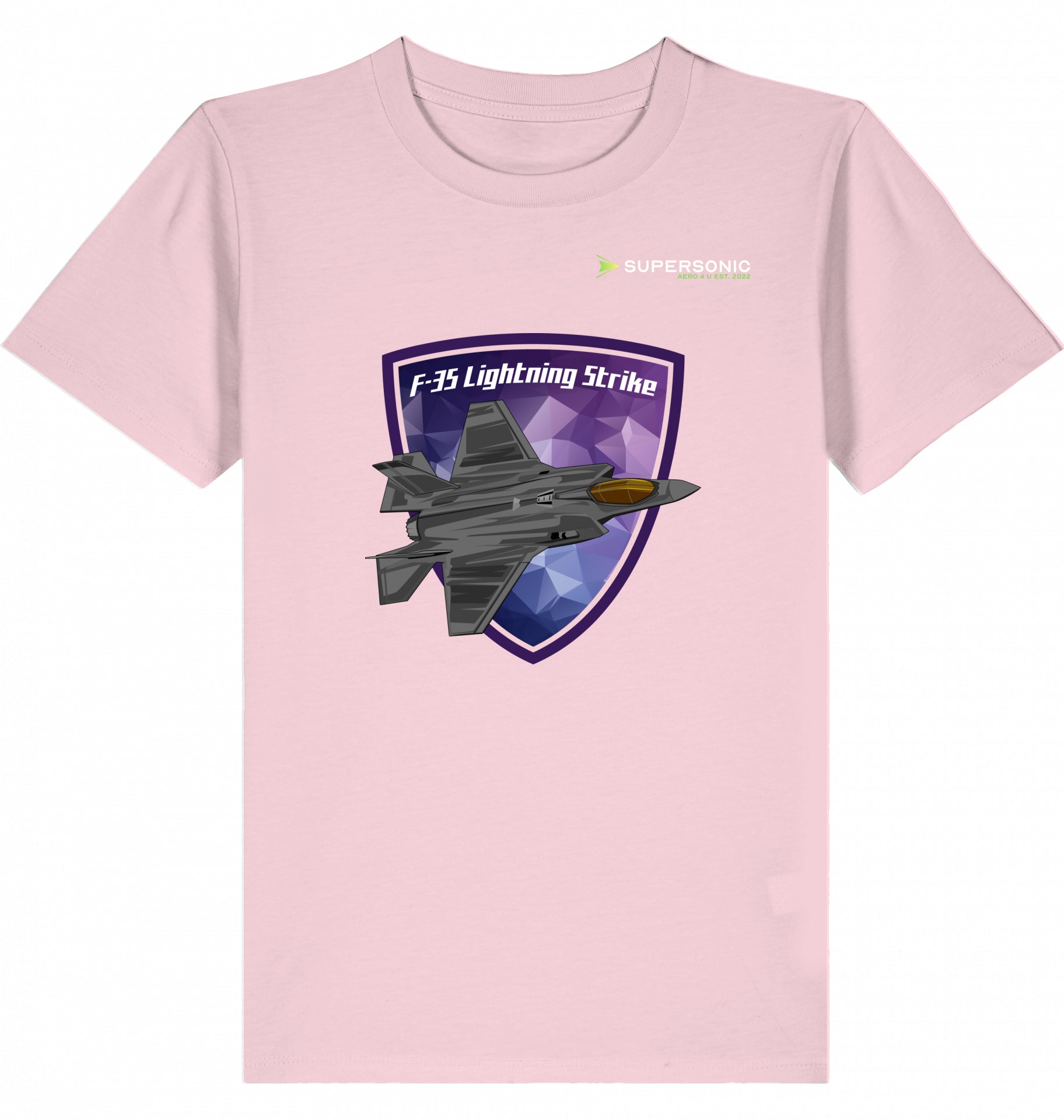 F35 Kinder Tshirt, F35 Lightning Strike Shirt, Fighterjet Tshirt Kinder