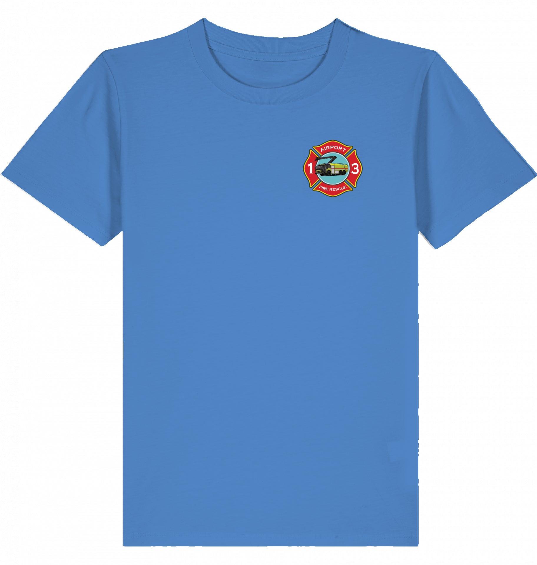 Aviation Kids Aviation T-Shirt "Airport Rescue Fire Fighting ARFF" 2.0 für Piloten, Crews, Kinder & Planespotter made by SUPERSONIC aero 4U