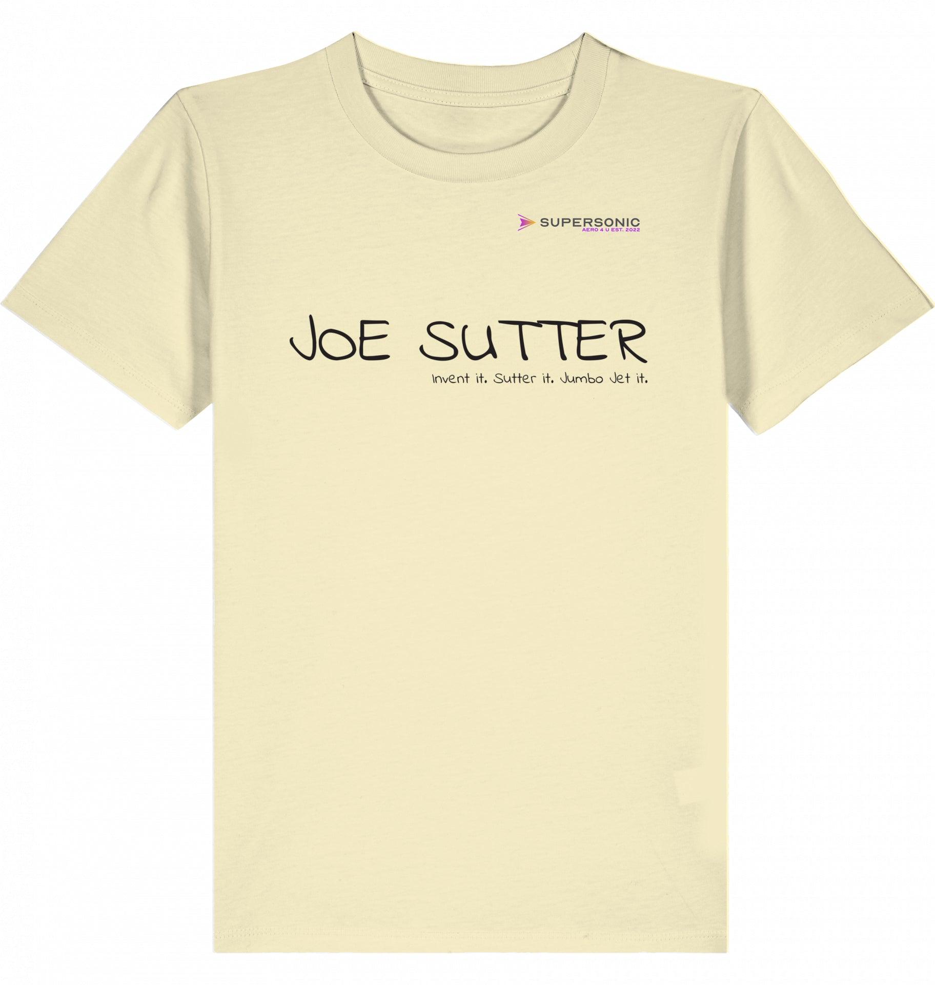 Aviation Kids Aviation T-Shirt Boeing 747 Jumbo Jet, Joe Sutter 2.0 Butter für Piloten, Crews, Kinder & Planespotter made by SUPERSONIC aero 4U
