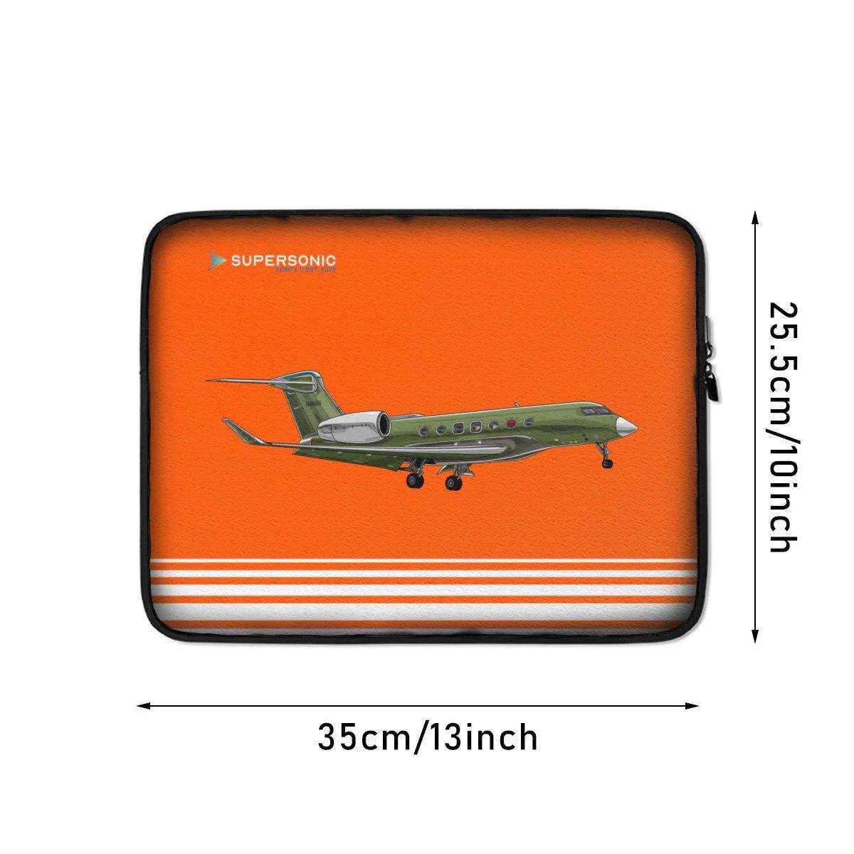 Aviation Gulfstream G500 Laptop & EFB Tasche | für Piloten & Aviators für Piloten, Crews, Kinder & Planespotter made by SUPERSONIC aero 4U