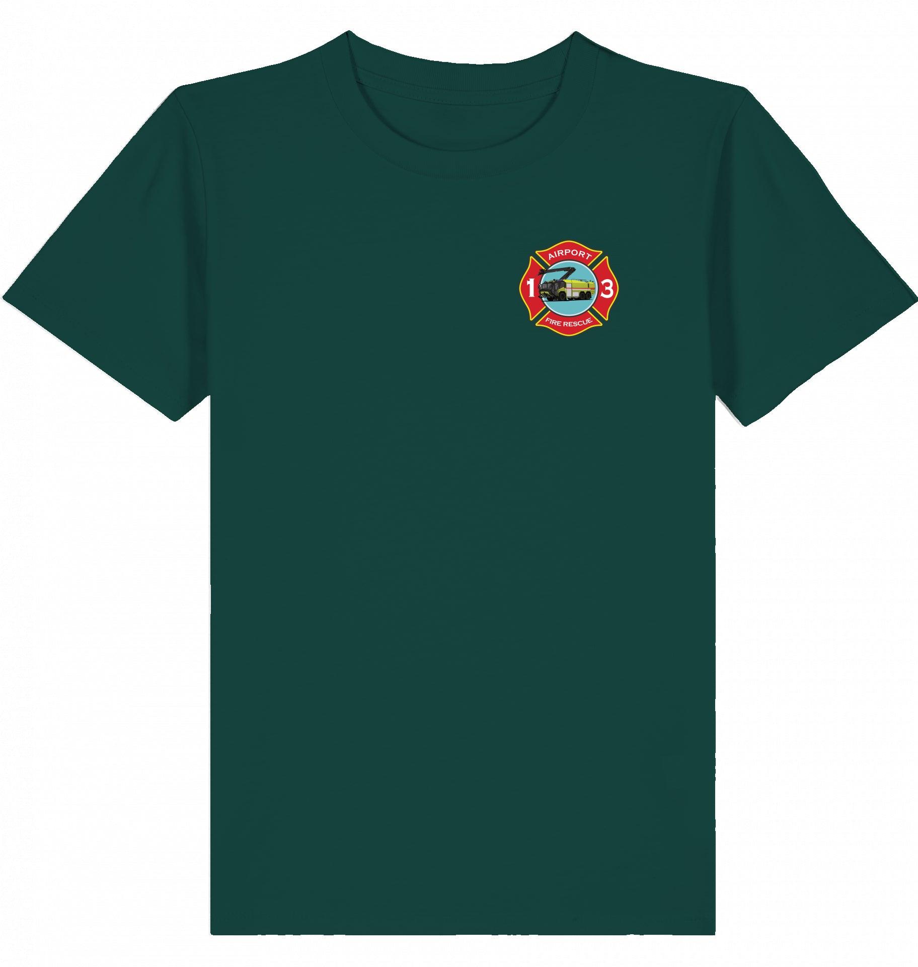 Aviation Kids Aviation T-Shirt "Airport Rescue Fire Fighting ARFF" 2.0 für Piloten, Crews, Kinder & Planespotter made by SUPERSONIC aero 4U