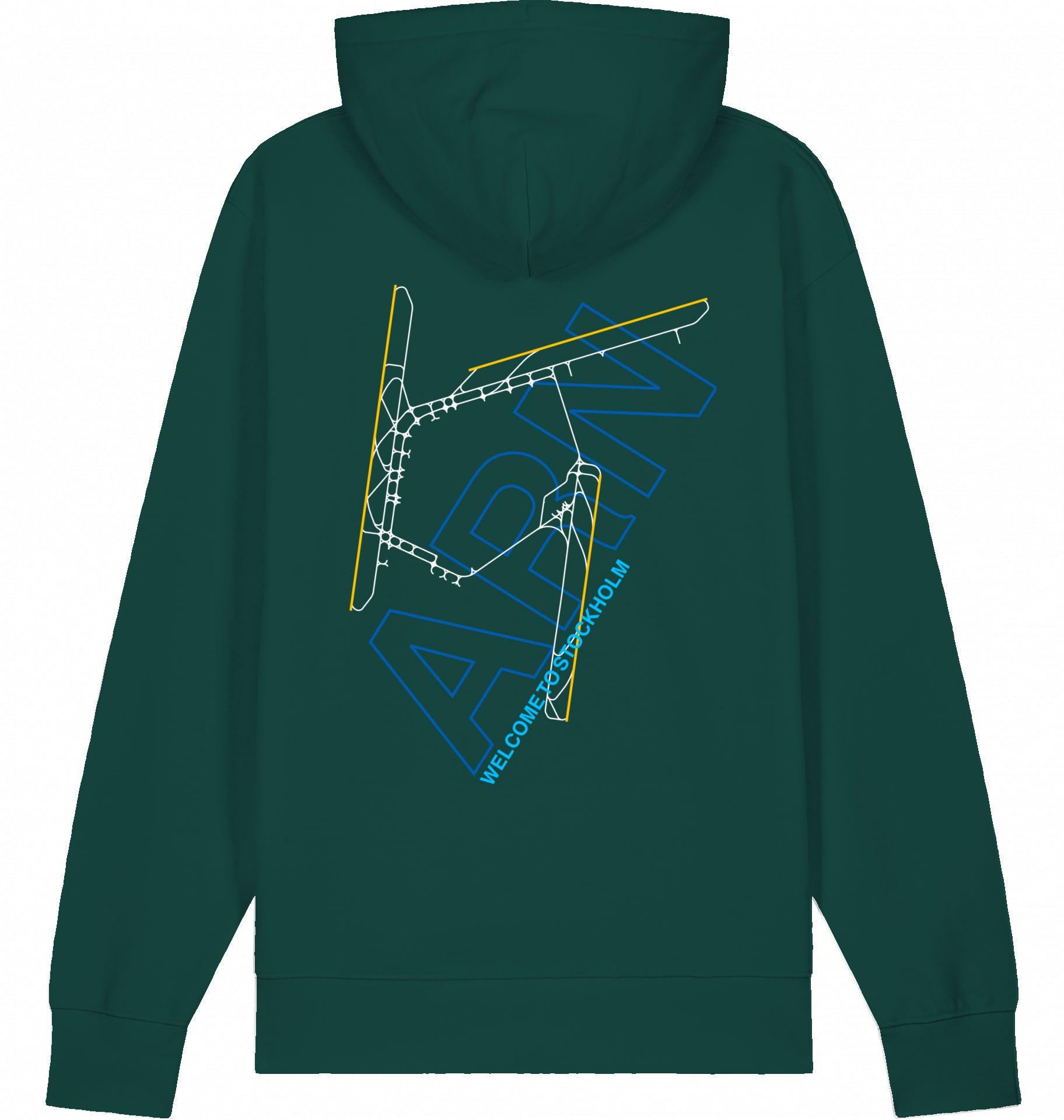 Aviation Stockholm ARN Airport Hoodie 2.0 für Piloten, Crews, Kinder & Planespotter made by SUPERSONIC aero 4U