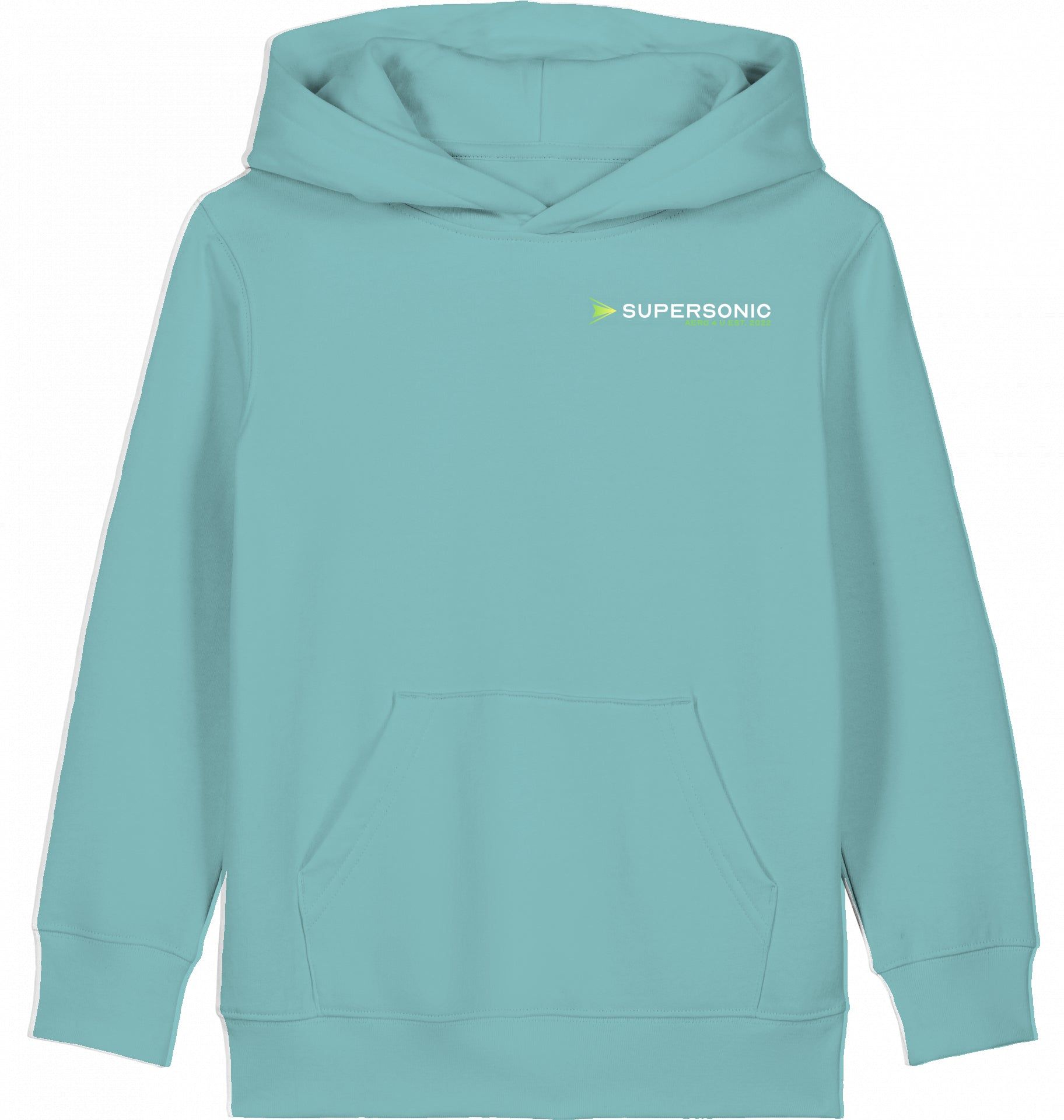 Aviation Kids Flugzeug Hoodie Short SC-7 Skyvan Sky Diving Teal Monstera für Piloten, Crews, Kinder & Planespotter made by SUPERSONIC aero 4U