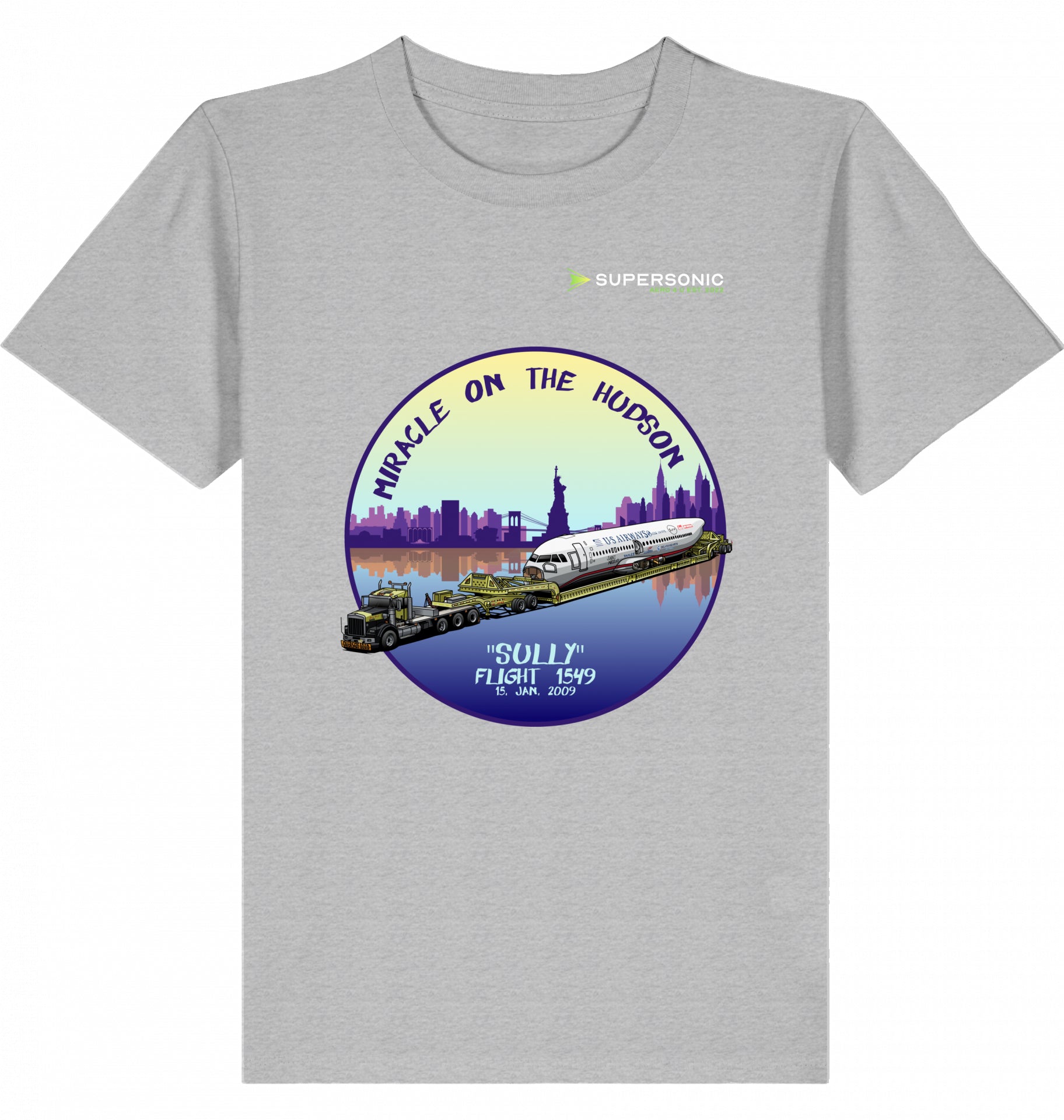 Airbus Tshirt Kinder, Airbus A320 Tshirt Kids, Captain Sullenberger Tshirt, Sully Tshirt Kinder, Flight 1549 Tshirt