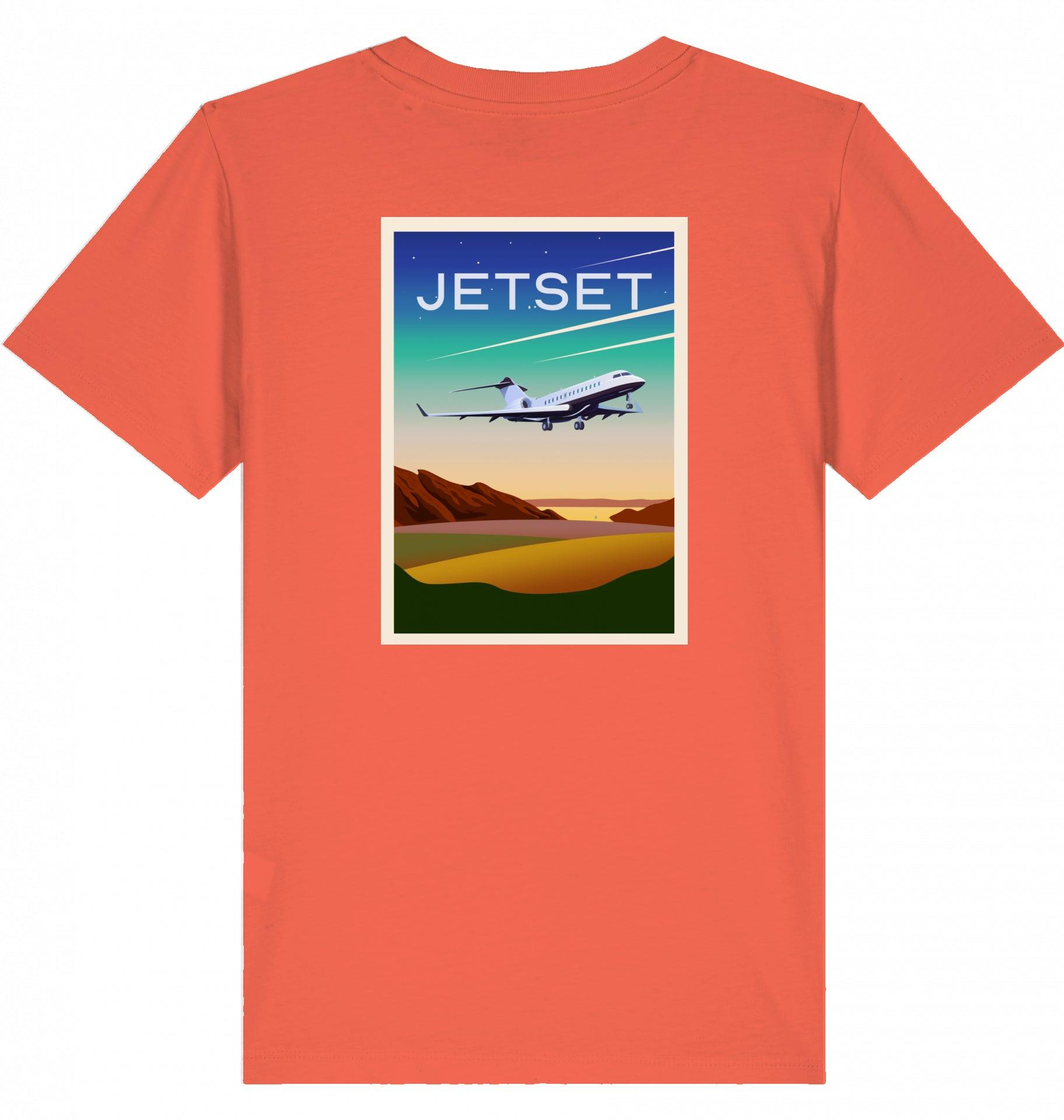 Aviation Kids Aviation T-Shirt "Jetset - Bombardier Global Express" 2.0 Fiesta für Piloten, Crews, Kinder & Planespotter made by SUPERSONIC aero 4U