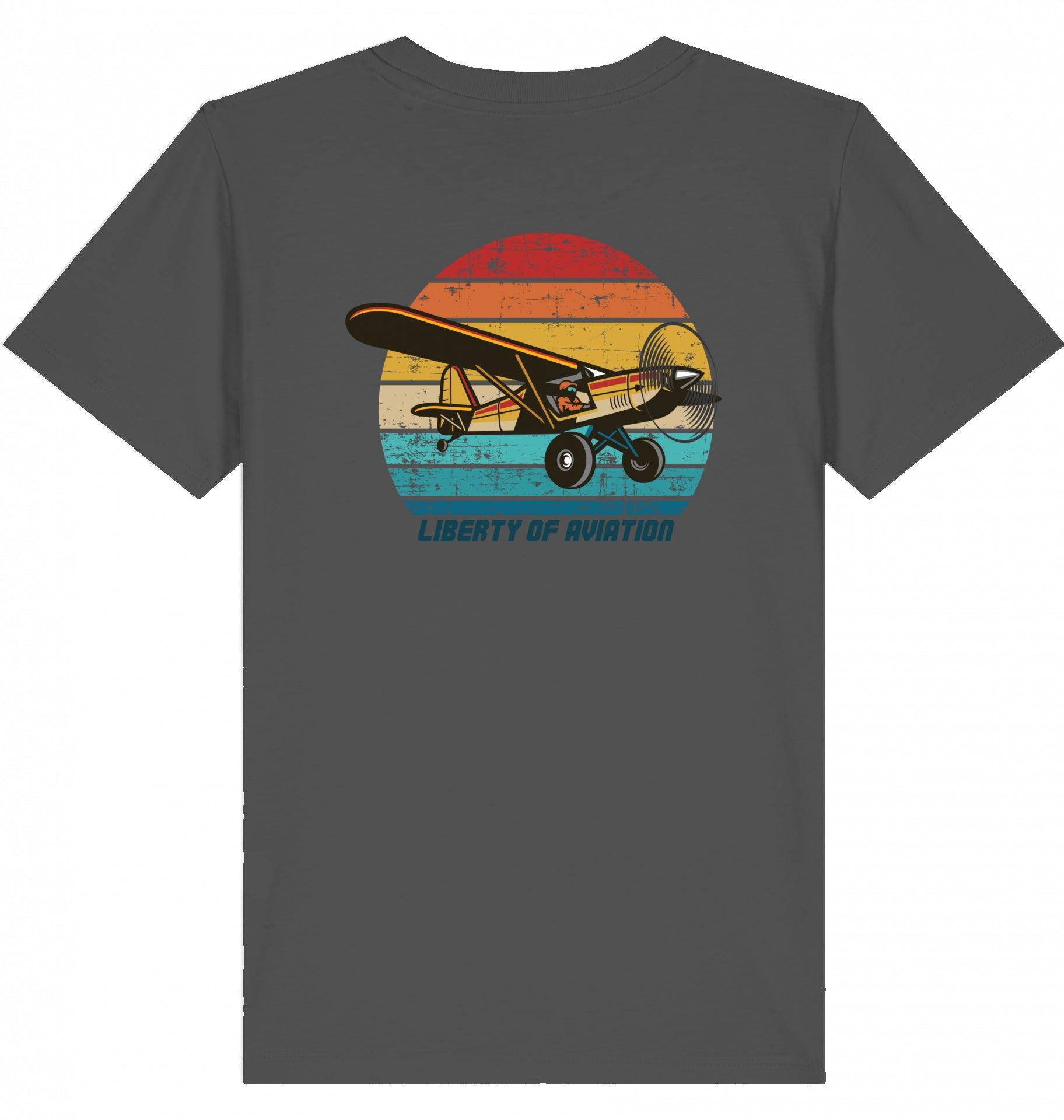 Aviation Tshirt, Piper Super Cup Tshirt, Kinder Tshirt Flugzeug, Piper Cp Shrt Kinder