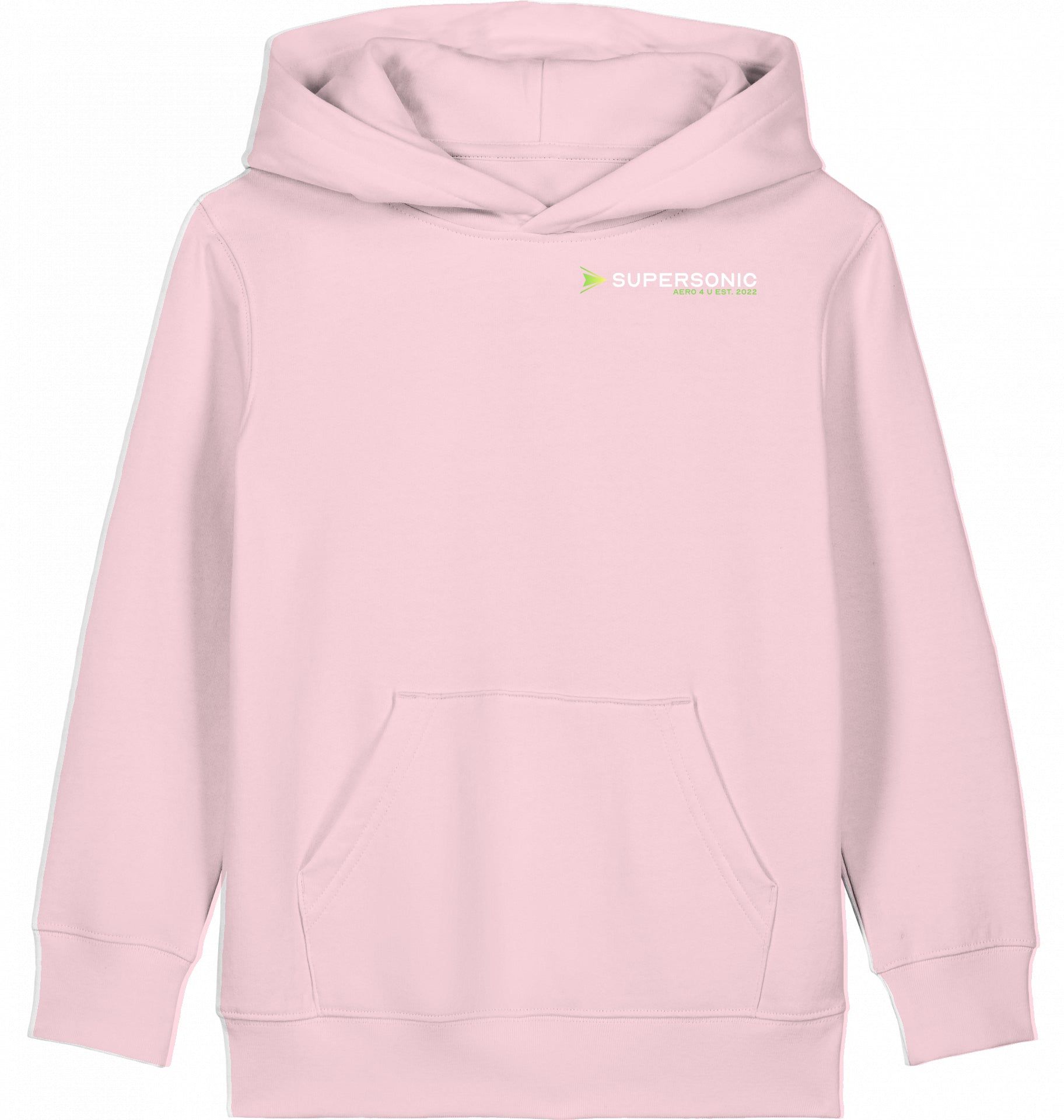 Aviation Kids Helicopter Hoodie Airbus H145 Guardian Angel Cotton Pink für Piloten, Crews, Kinder & Planespotter made by SUPERSONIC aero 4U