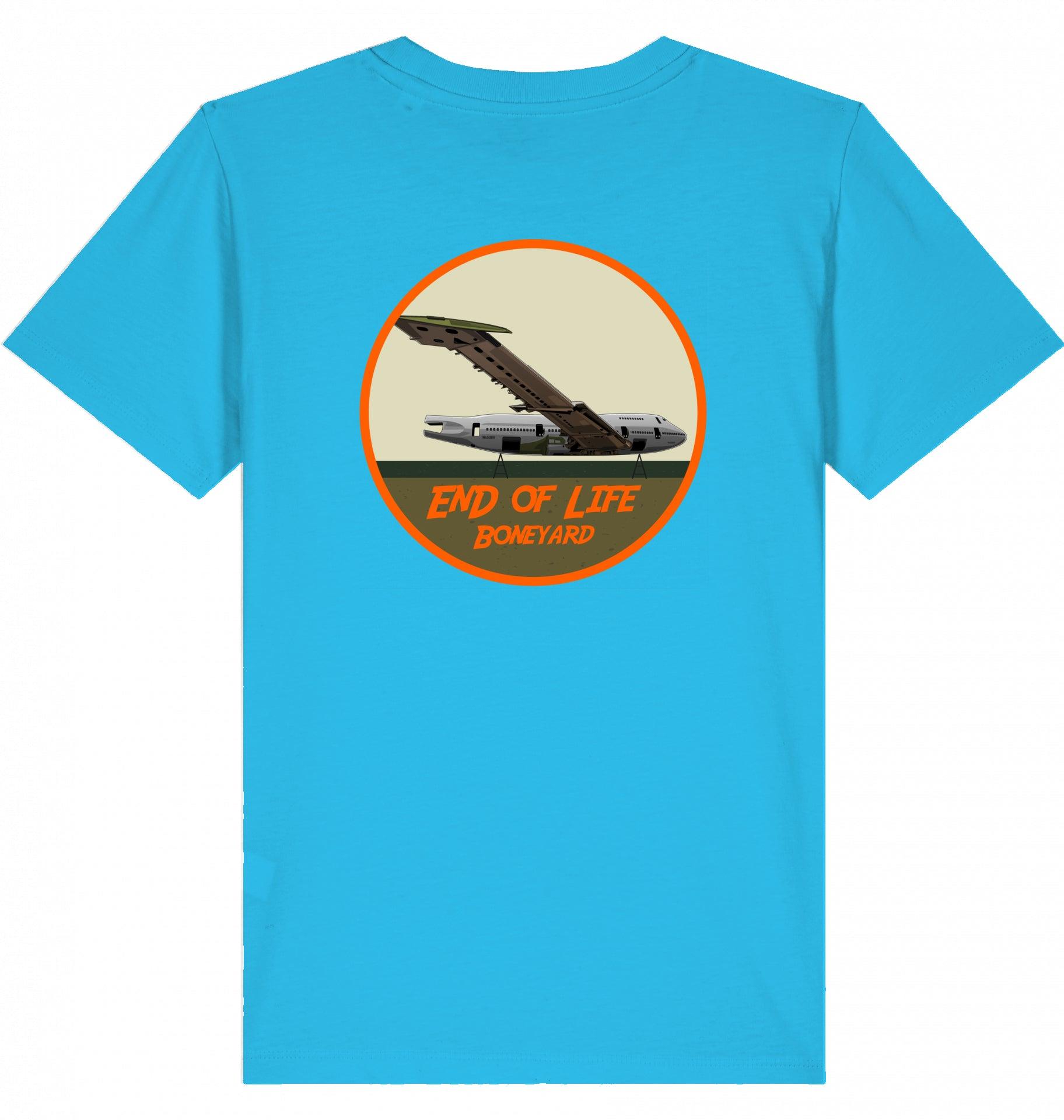 Flugzeug Tshirt Kinder, Boeing 747 Tshirt Kinder, Flugzeug Tshirt Kinder, Aircraft Boneyard Tshirt Kinder, Jumbojet Tshirt Kinder, Flugzeugfriedhof, Supersonic Aero 4U