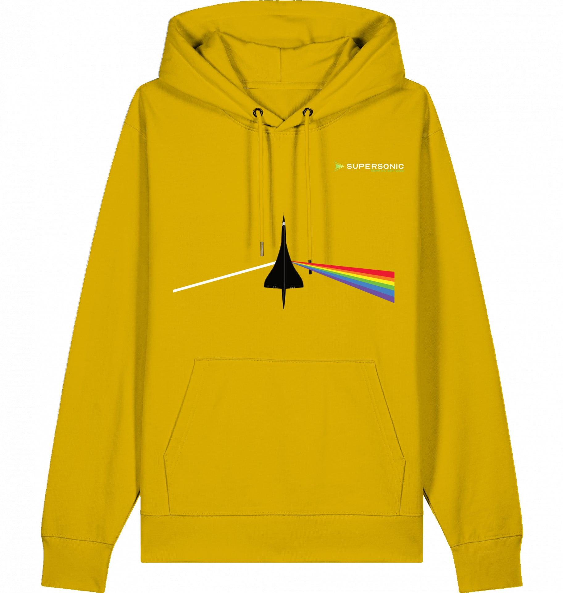 Aviation Dark Side of Supersonic - Concorde Flugzeug Hoodie Ochre für Piloten, Crews, Kinder & Planespotter made by SUPERSONIC aero 4U