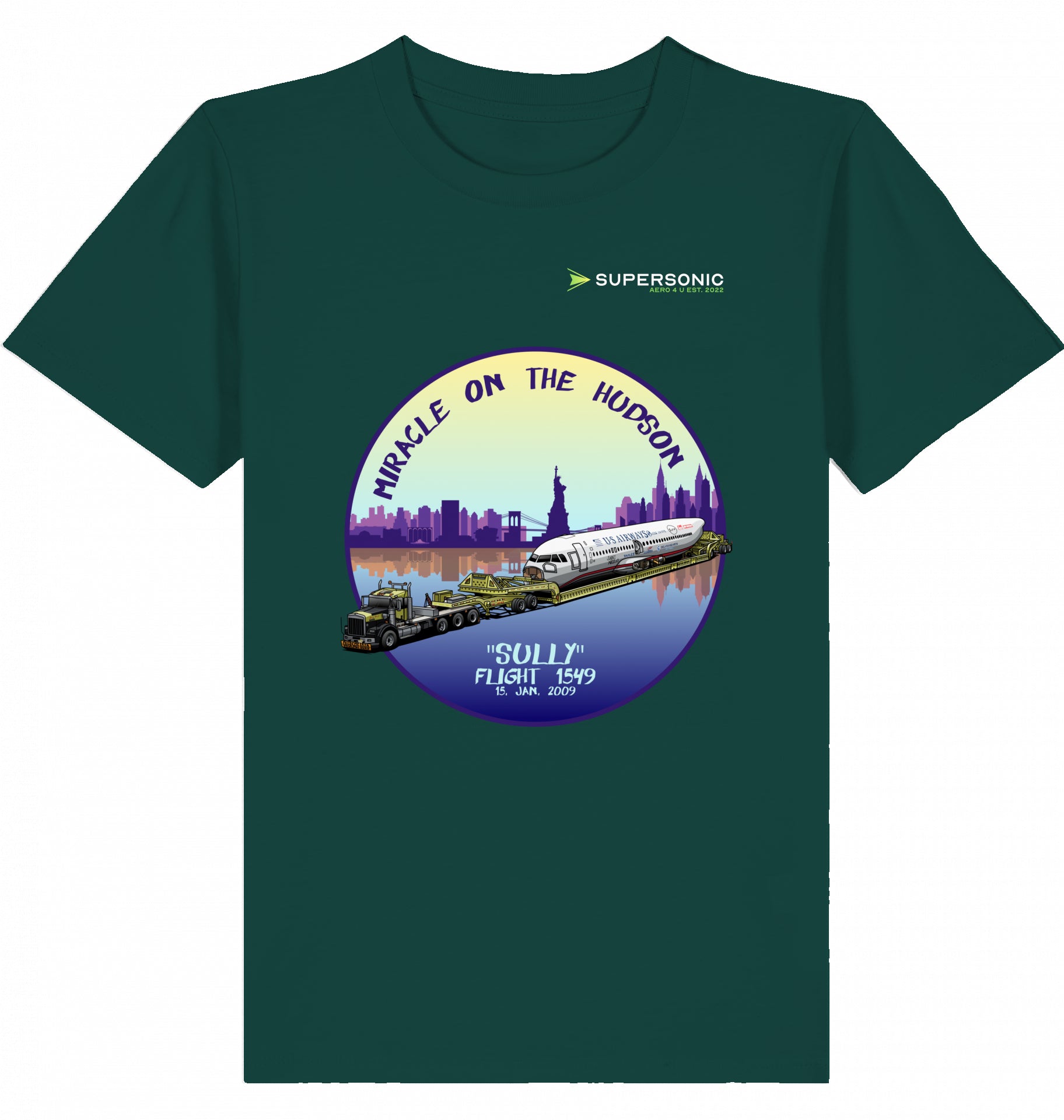 Airbus Tshirt Kinder, Airbus A320 Tshirt Kids, Captain Sullenberger Tshirt, Sully Tshirt Kinder, Flight 1549 Tshirt