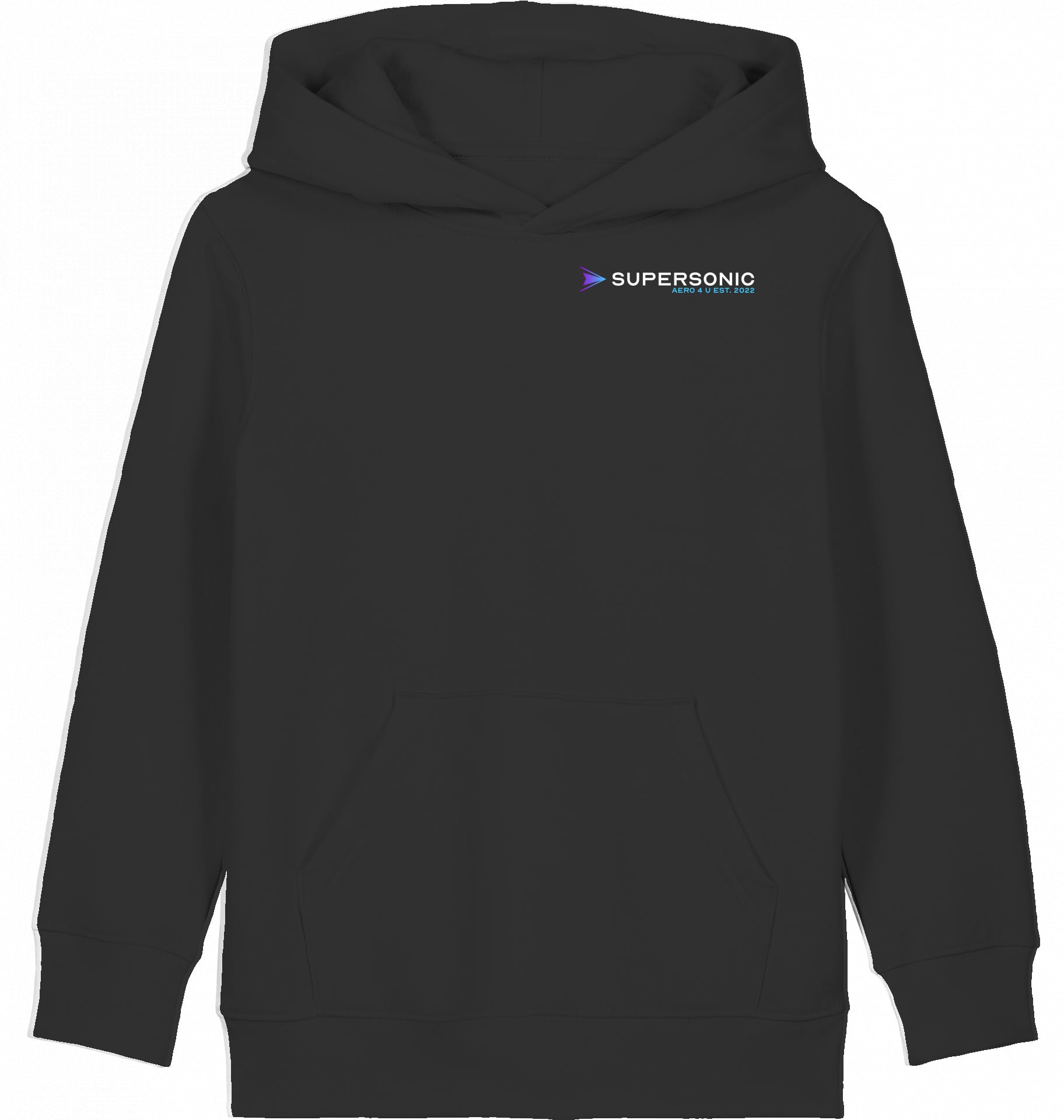 Aviation Kids Flugzeug Hoodie "Sullenberger - Miracle on the Hudson" Black für Piloten, Crews, Kinder & Planespotter made by SUPERSONIC aero 4U