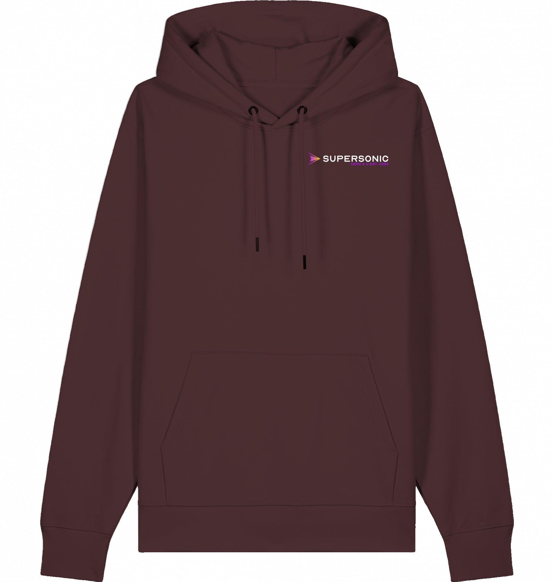 Aviation Flugzeug Hoodie F-35 Lightning II Jet Red Brown für Piloten, Crews, Kinder & Planespotter made by SUPERSONIC aero 4U