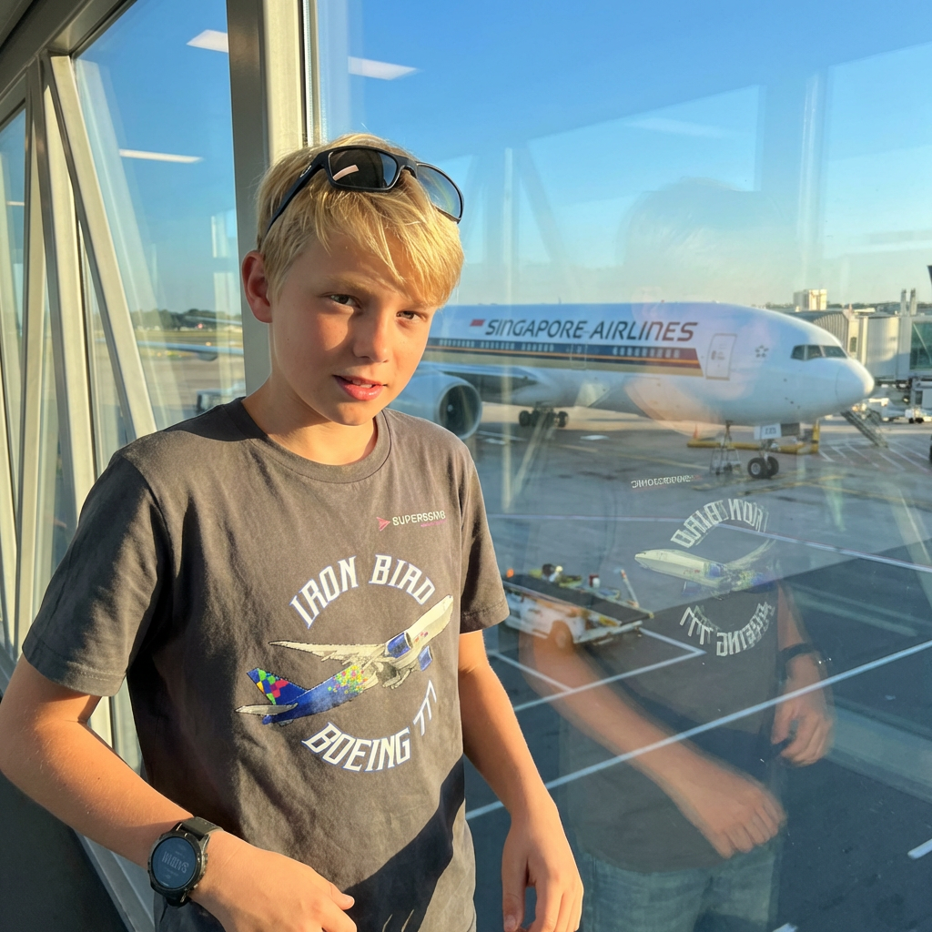 Kinder Tshirt Boeing 777, Boeing Tshirt Kids, Boeing Tshirt Kinder