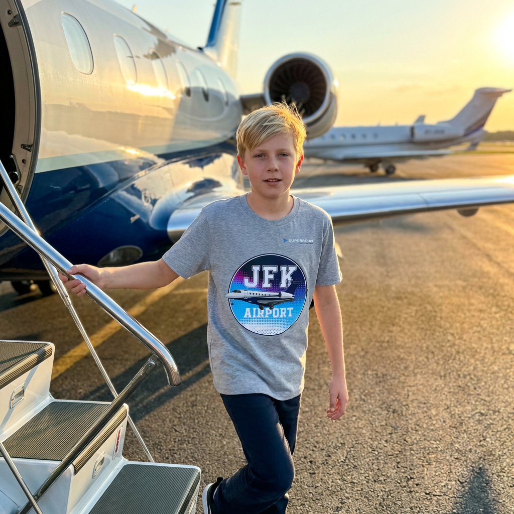 Embraer Preator Tshirt Kinder, Flugzeug Tshirt Kids, Kinder Tshirt Businessjet, Embrer Tshirt