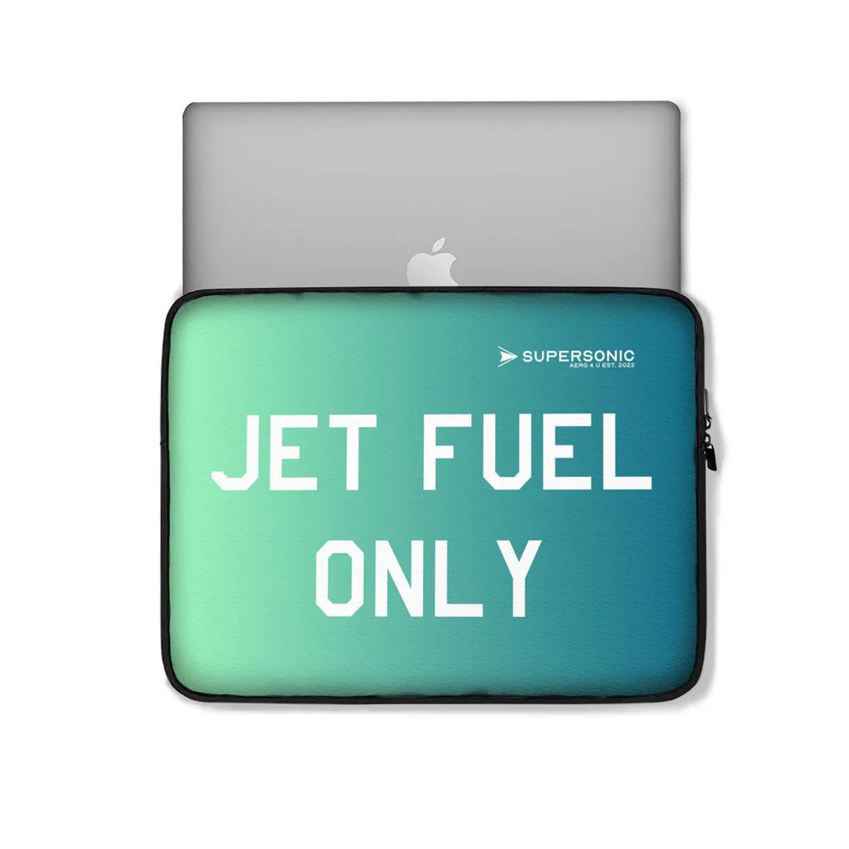 Aviation Crew Tech Bag | Premium Laptop Tasche im Jet Fuel Only Design für Piloten, Crews, Kinder & Planespotter made by SUPERSONIC aero 4U