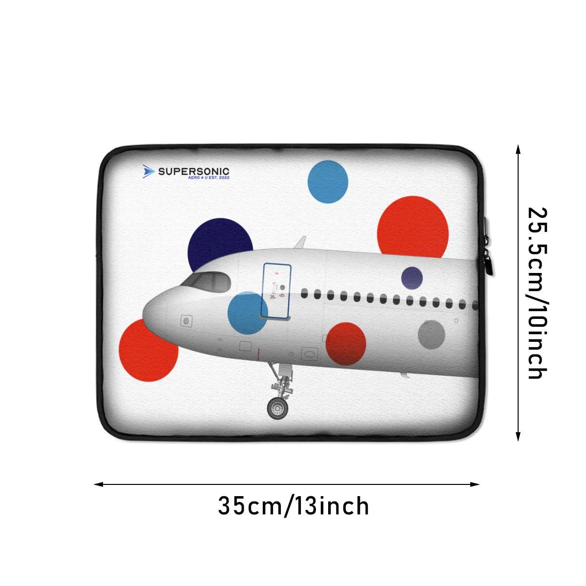 Aviation Airbus Laptop & EFB Tasche | A320 Design für Piloten & Crews für Piloten, Crews, Kinder & Planespotter made by SUPERSONIC aero 4U
