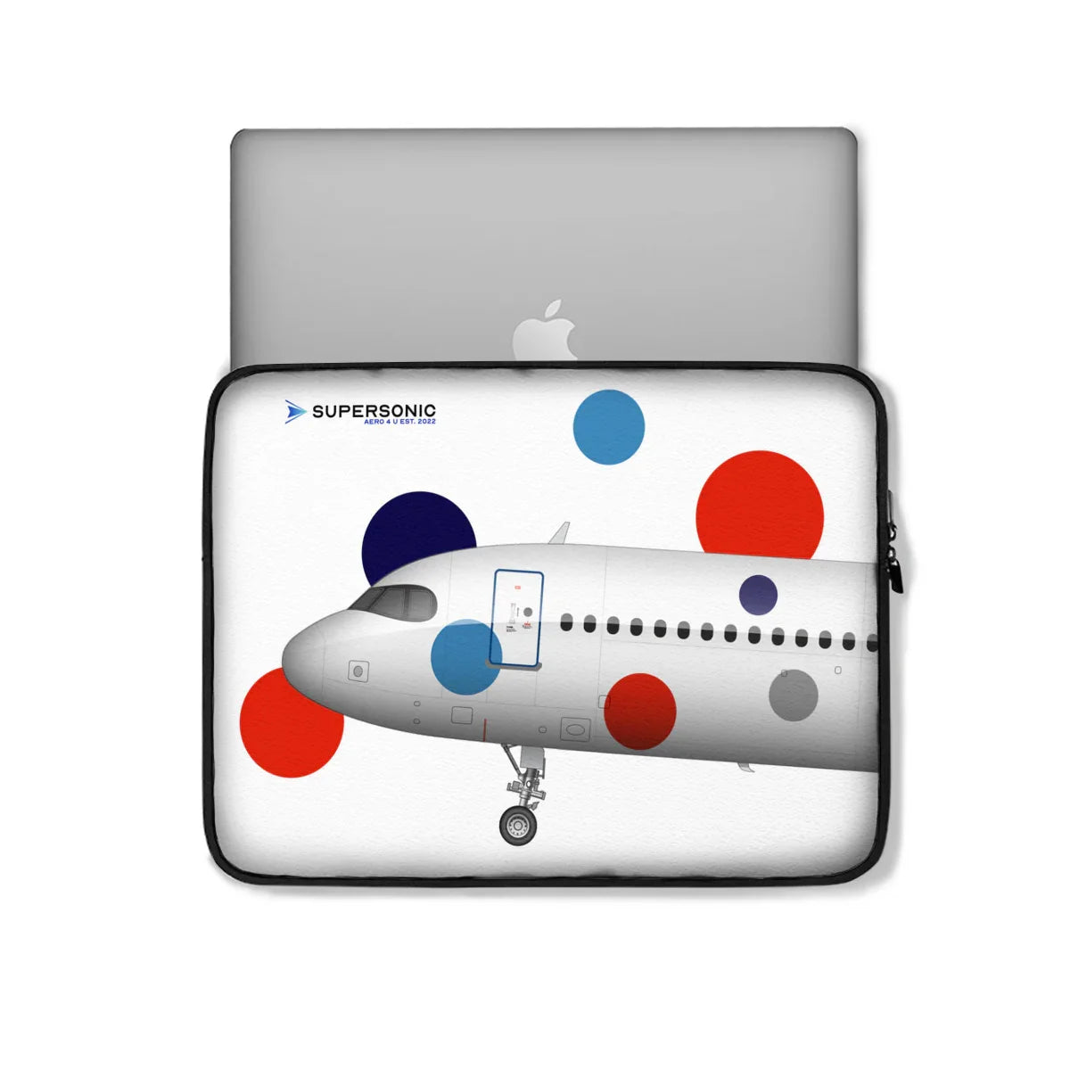 Aviation Airbus Laptop & EFB Tasche | A320 Design für Piloten & Crews für Piloten, Crews, Kinder & Planespotter made by SUPERSONIC aero 4U