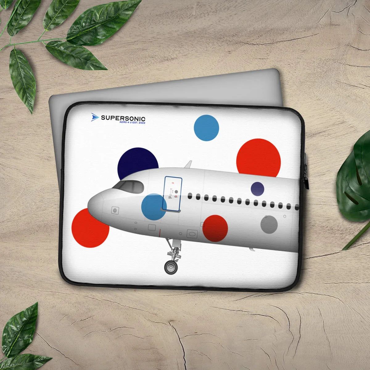 Aviation Airbus Laptop & EFB Tasche | A320 Design für Piloten & Crews für Piloten, Crews, Kinder & Planespotter made by SUPERSONIC aero 4U