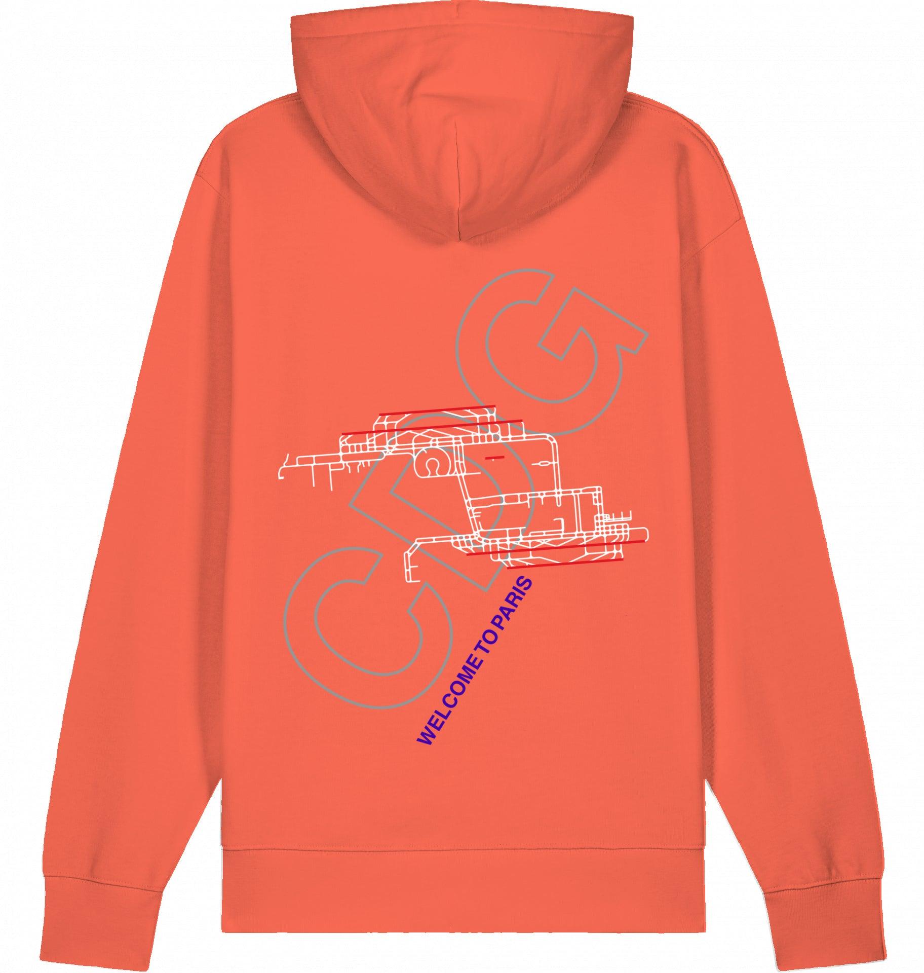 Aviation Paris CDG Airport Hoodie 2.0 Fiesta für Piloten, Crews, Kinder & Planespotter made by SUPERSONIC aero 4U