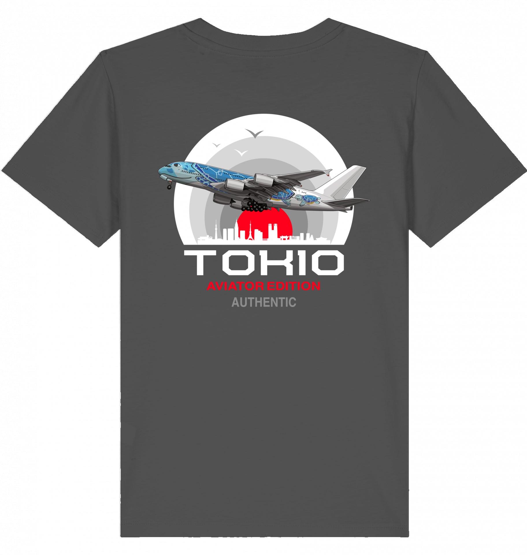 ANA A380 Flugzeug Tshirt, Airbus Flugzeug Shirt Kinder, Kinder Tshirt ANA Airbus, ANA Tshirt Kids