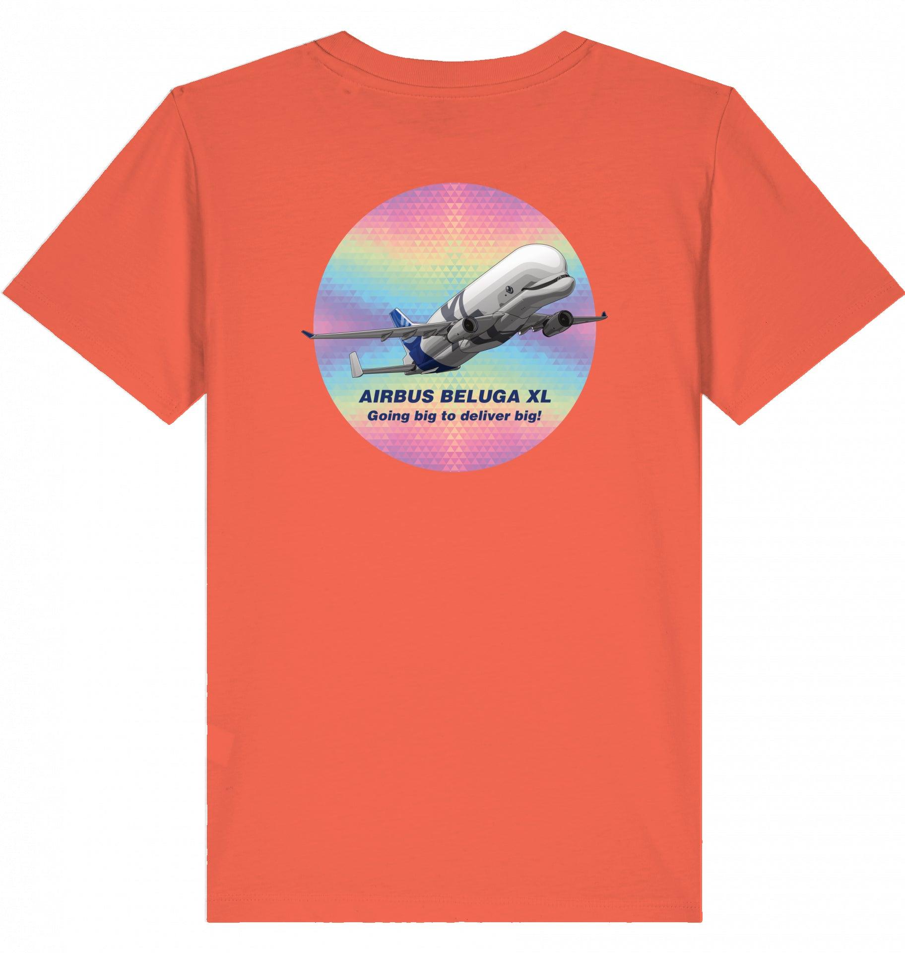 Aviation Kids Aviation T-Shirt Airbus Beluga XL Flugzeug 2.0 Fiesta für Piloten, Crews, Kinder & Planespotter made by SUPERSONIC aero 4U