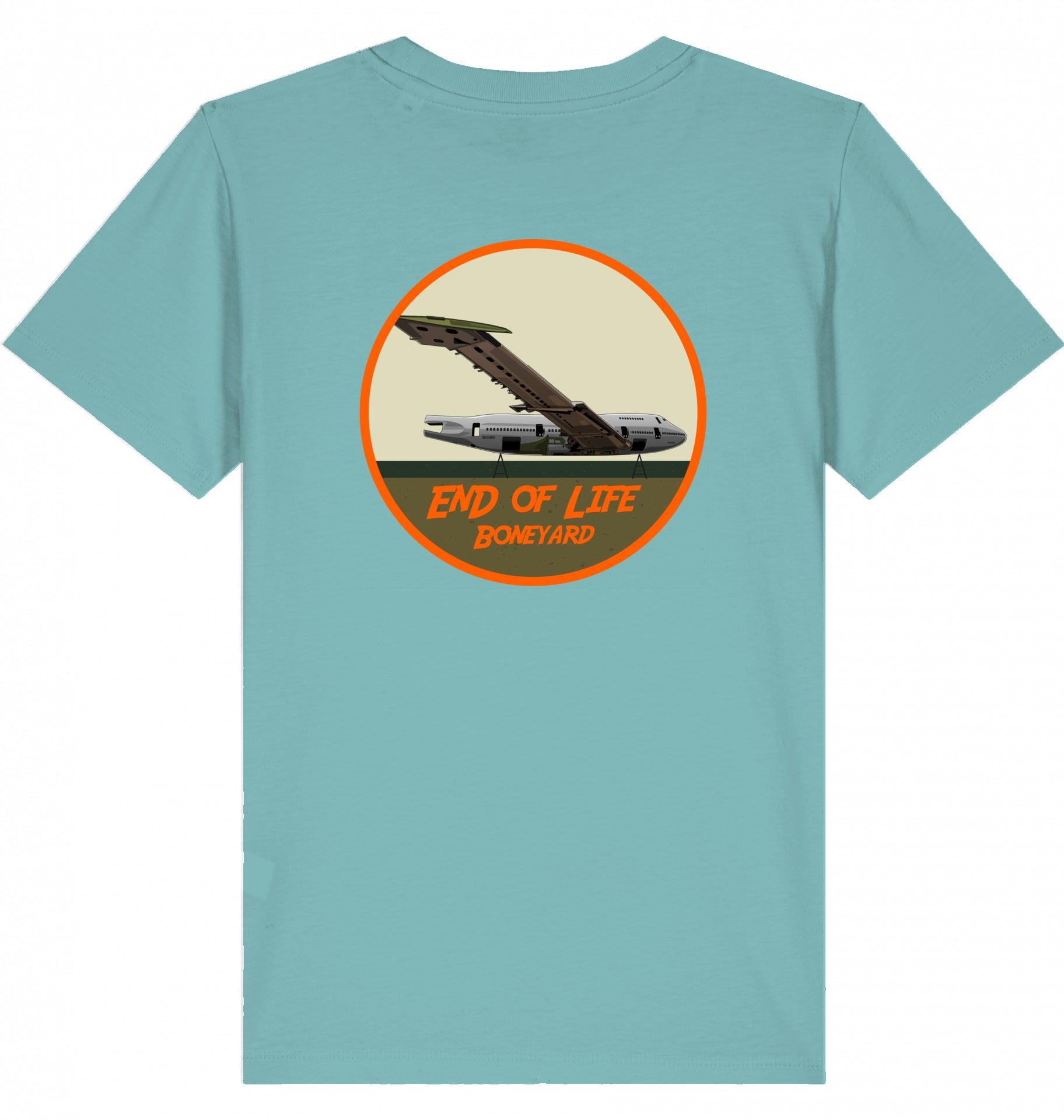 Flugzeug Tshirt Kinder, Boeing 747 Tshirt Kinder, Flugzeug Tshirt Kinder, Aircraft Boneyard Tshirt Kinder, Jumbojet Tshirt Kinder, Flugzeugfriedhof, Supersonic Aero 4U