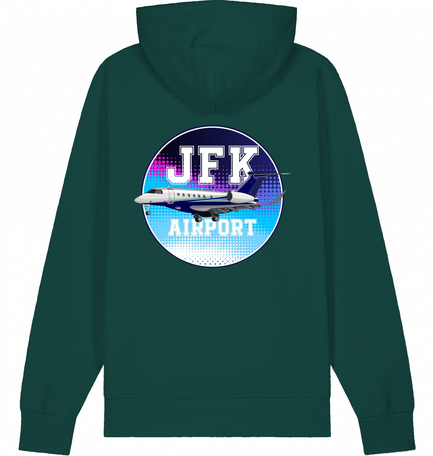 Flugzeug Hoodie Embraer Praetor 600 JFK