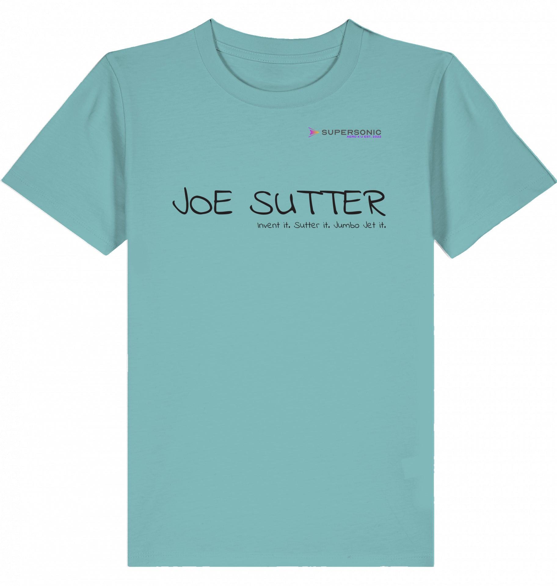 Aviation Kids Aviation T-Shirt Boeing 747 Jumbo Jet, Joe Sutter 2.0 Teal Monstera für Piloten, Crews, Kinder & Planespotter made by SUPERSONIC aero 4U