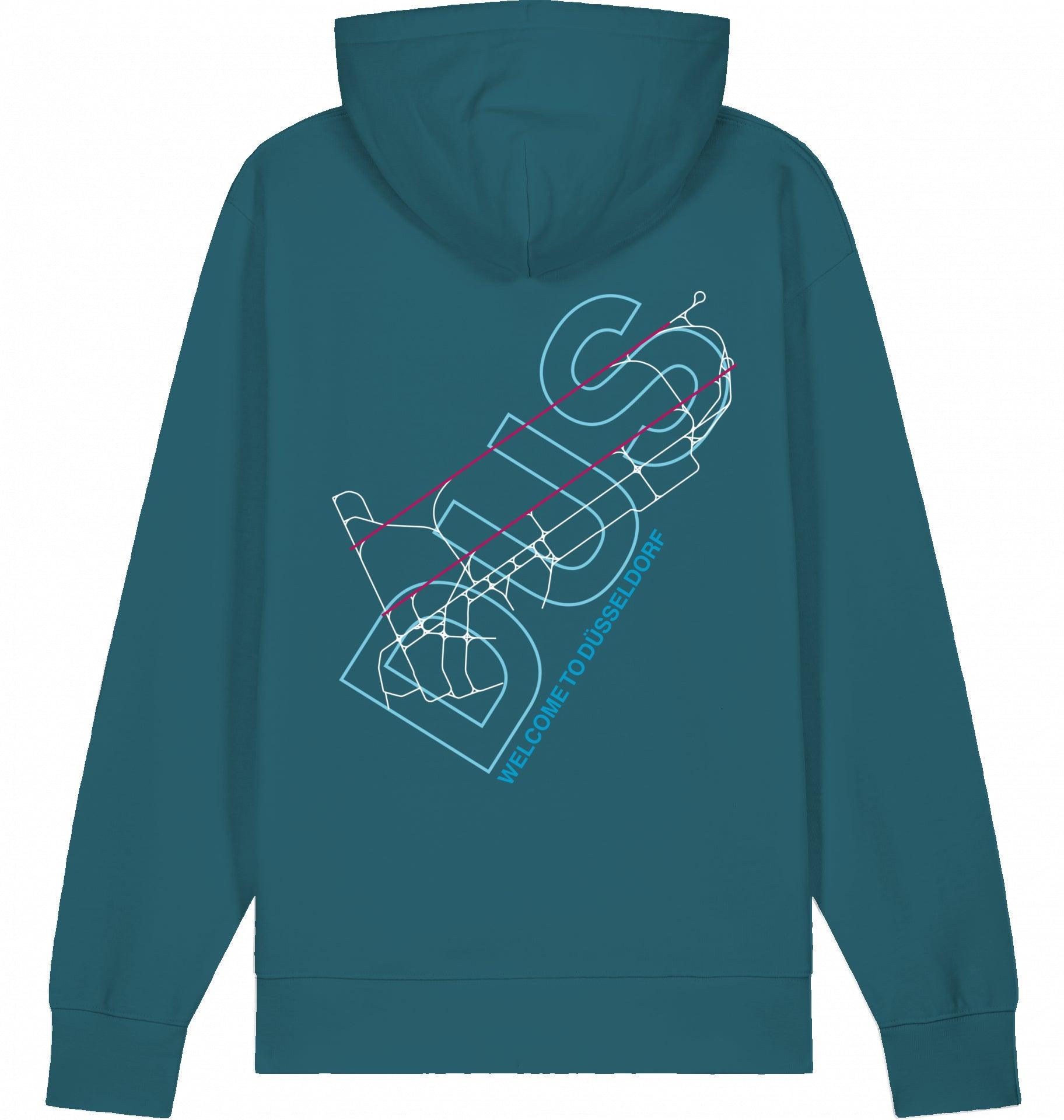 Aviation Düsseldorf DUS Airport Hoodie 2.0 Stargazer für Piloten, Crews, Kinder & Planespotter made by SUPERSONIC aero 4U