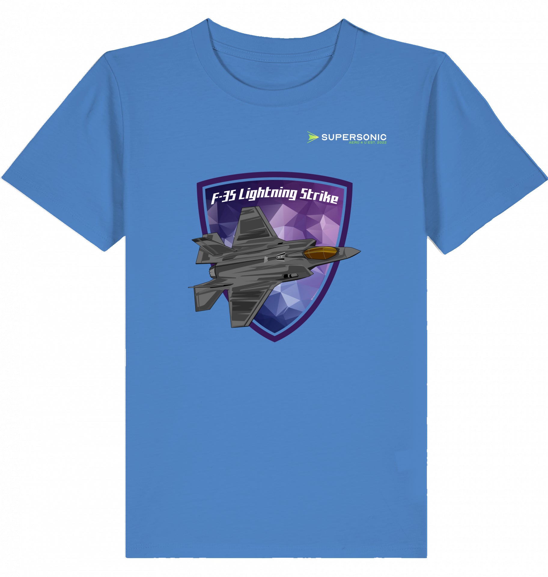 F35 Kinder Tshirt, F35 Lightning Strike Shirt, Fighterjet Tshirt Kinder