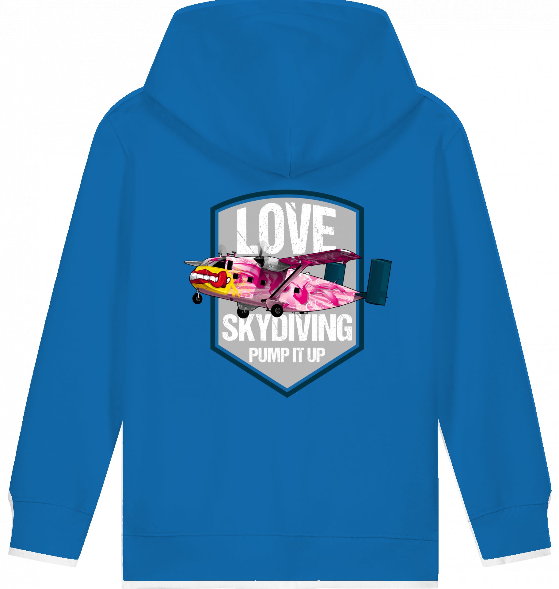 Kids Flugzeug Hoodie Short SC-7 Skyvan Sky Diving