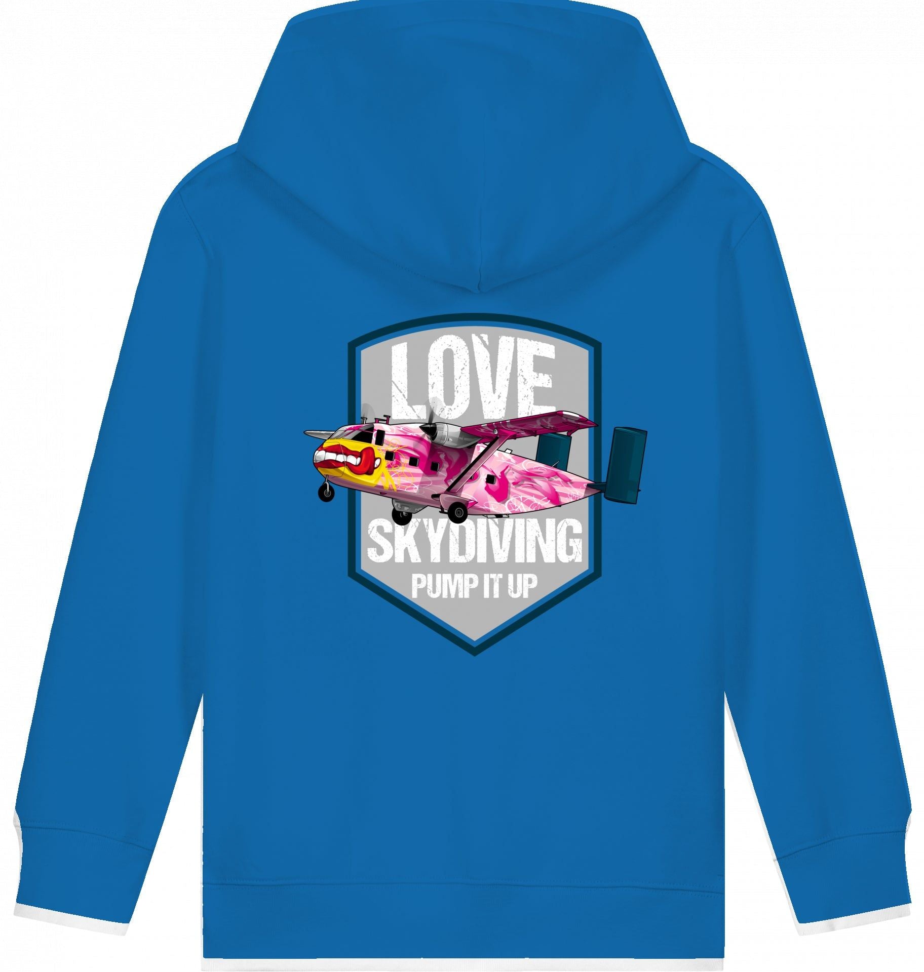 Aviation Kids Flugzeug Hoodie Short SC-7 Skyvan Sky Diving für Piloten, Crews, Kinder & Planespotter made by SUPERSONIC aero 4U