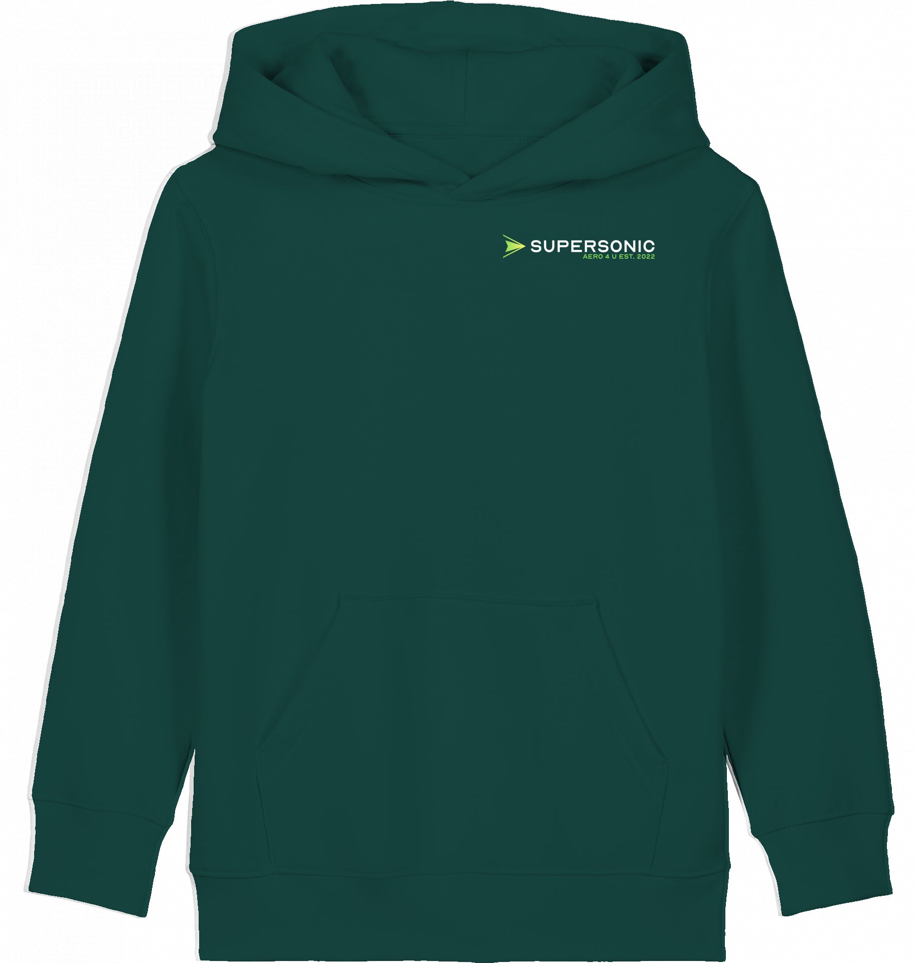 Aviation Kids Flugzeug Hoodie F-22 Raptor Stealth Supremacy Glazed Green für Piloten, Crews, Kinder & Planespotter made by SUPERSONIC aero 4U