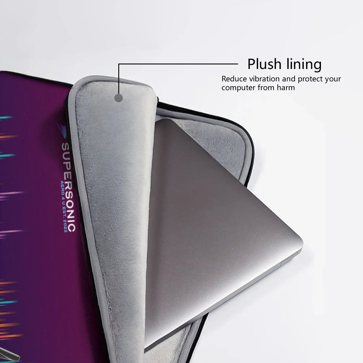 Aviation Cockpit Tech Protection | Boeing 737 Laptop & EFB Tasche für Crews für Piloten, Crews, Kinder & Planespotter made by SUPERSONIC aero 4U