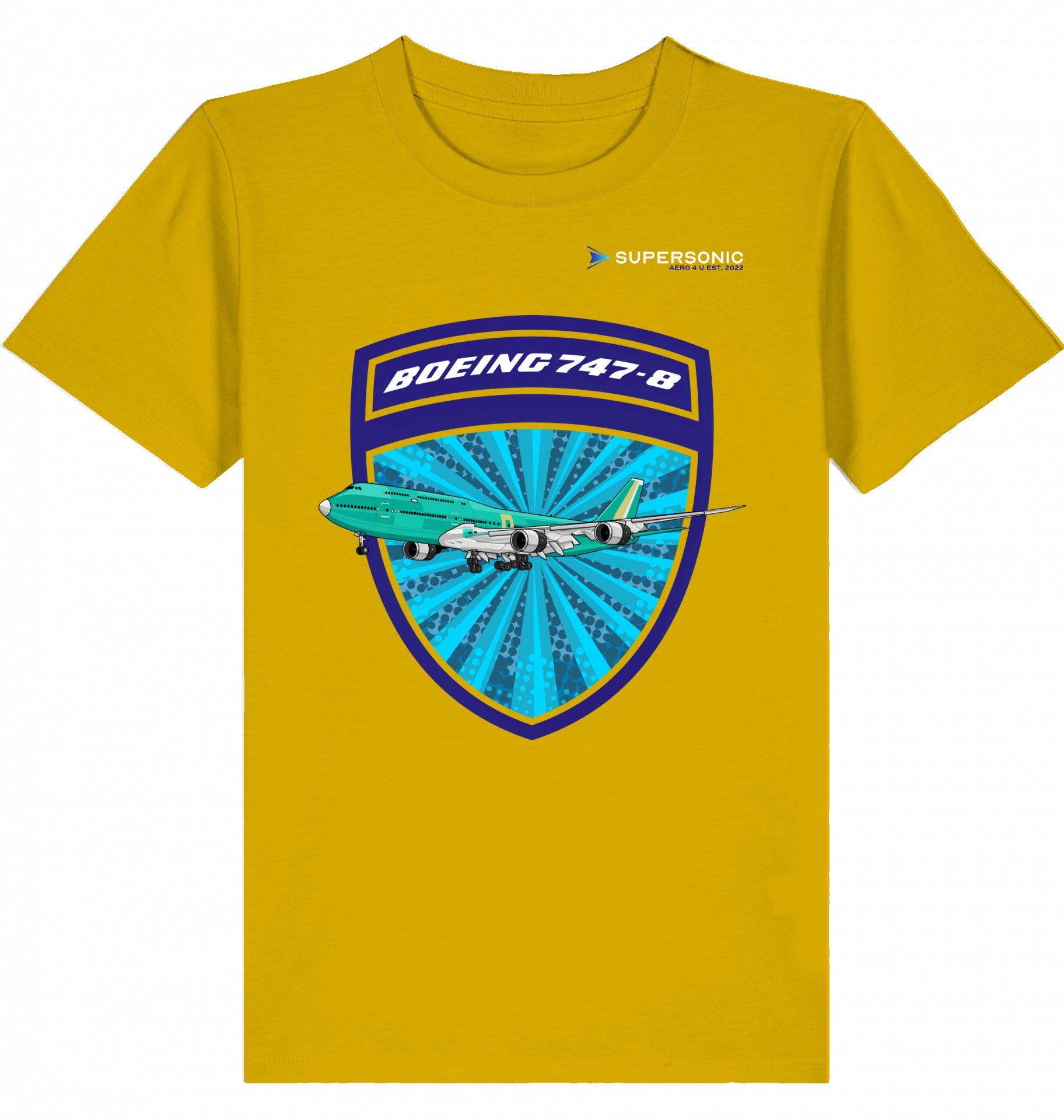 Boeing Kinder Tshirt, Boeing 747 Jumbojet Tshirt, Kids Tshirt Jumbojet, Kids Shirt 747-8