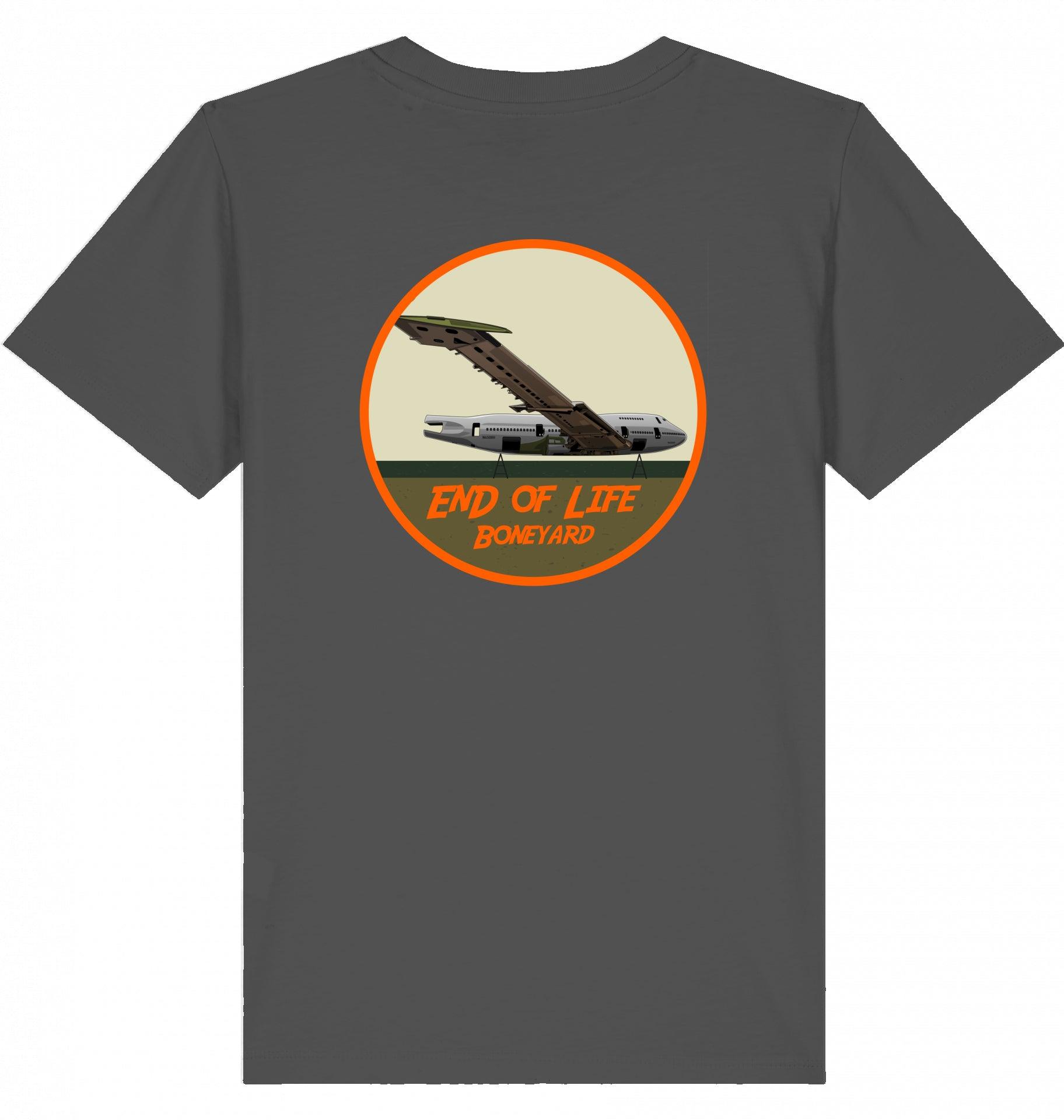 Flugzeug Tshirt Kinder, Boeing 747 Tshirt Kinder, Flugzeug Tshirt Kinder, Aircraft Boneyard Tshirt Kinder, Jumbojet Tshirt Kinder, Flugzeugfriedhof, Supersonic Aero 4U