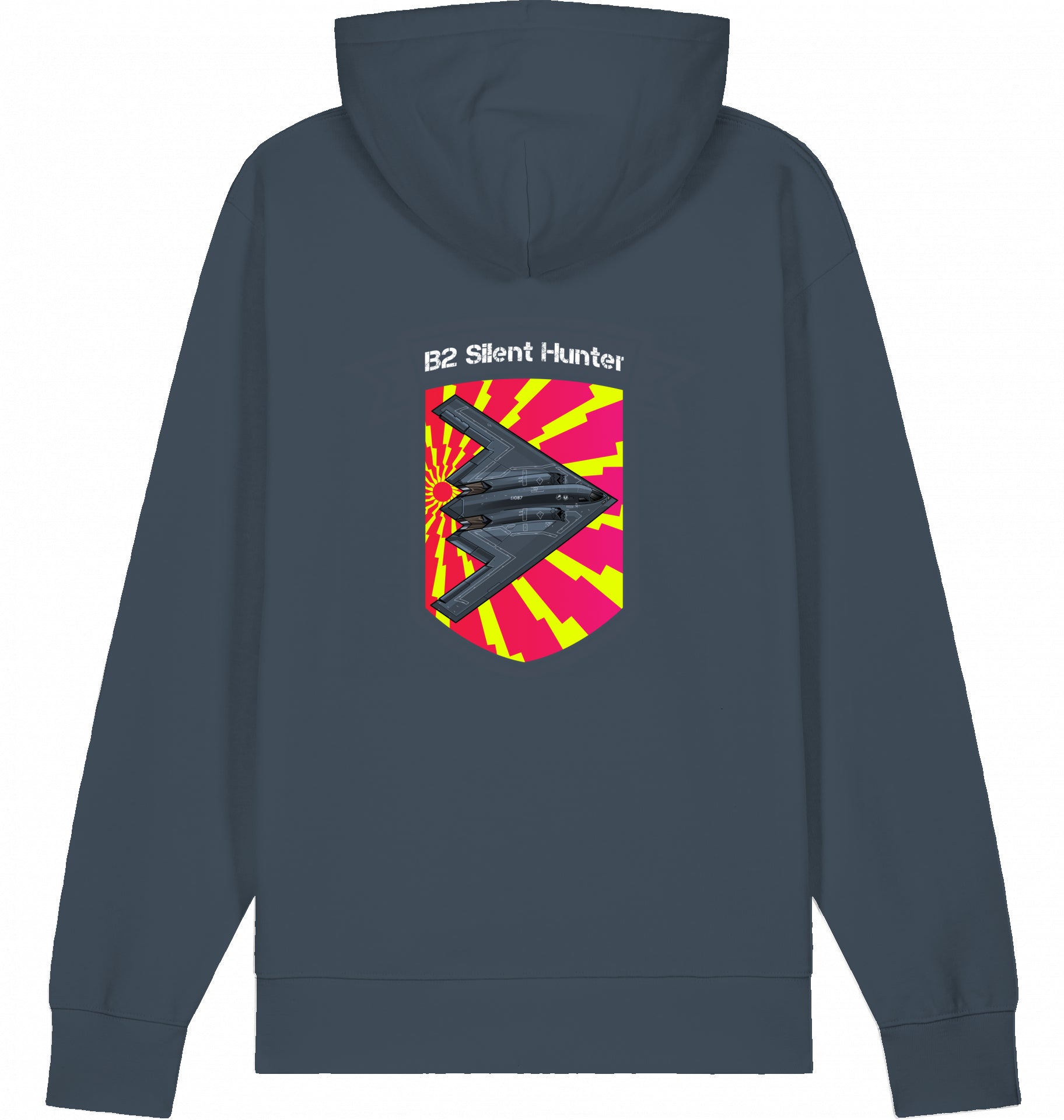 Flugzeug Hoodie Northrop B2 Spirit - Silent Hunter