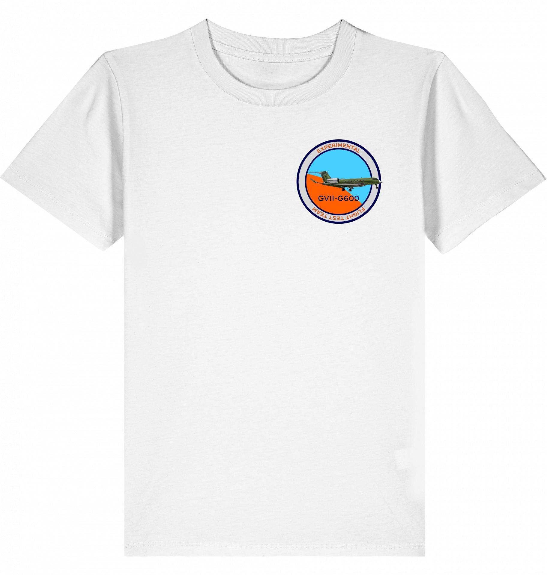 Aviation Kids Aviation T-Shirt "Gulfstream G500/600 Flight Test Team" 2.0 für Piloten, Crews, Kinder & Planespotter made by SUPERSONIC aero 4U