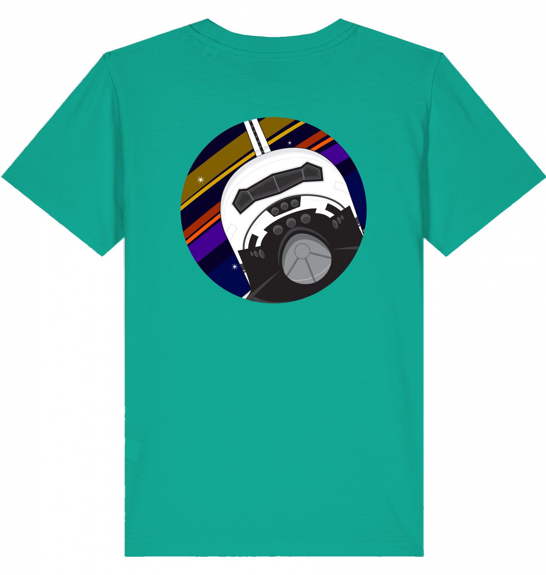 Aviation Kids Aviation T-Shirt "NASA Spaceshuttle Front" 2.0 Go Green für Piloten, Crews, Kinder & Planespotter made by SUPERSONIC aero 4U